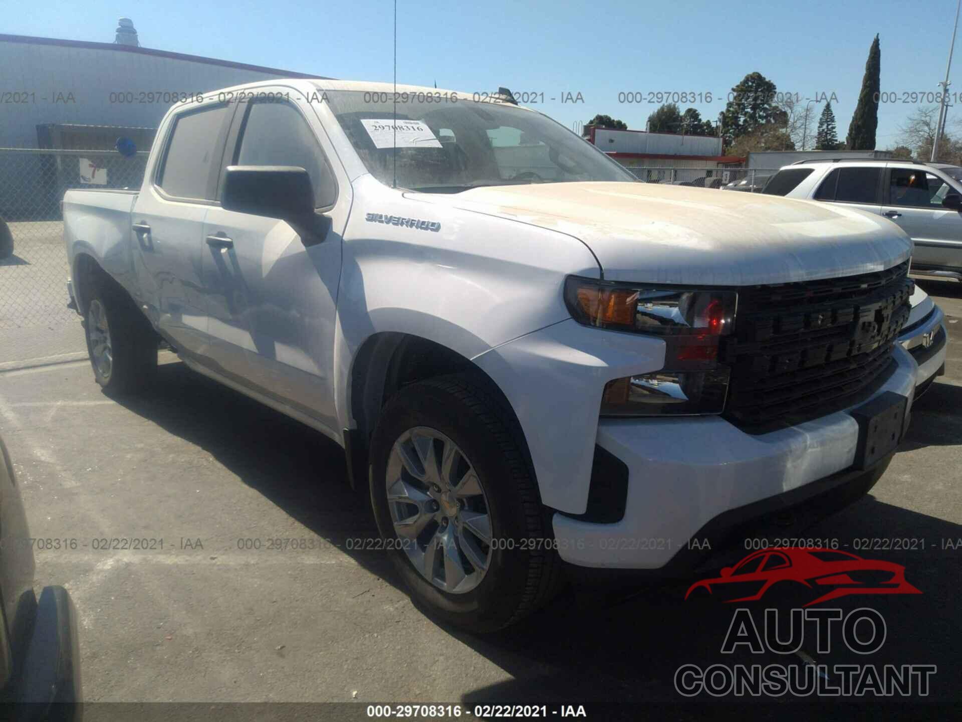 CHEVROLET SILVERADO 1500 2020 - 3GCPWBEH3LG350228