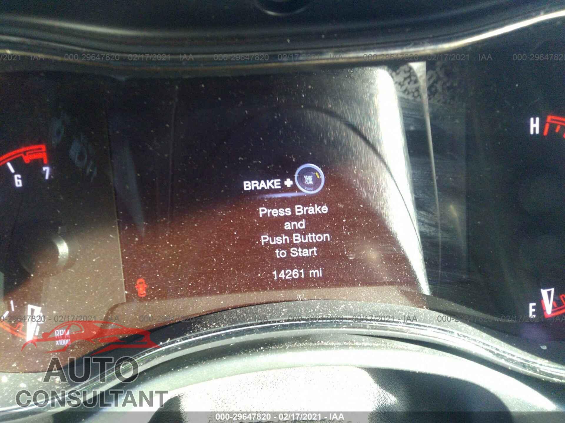 DODGE DURANGO 2020 - 1C4RDJDG7LC124178