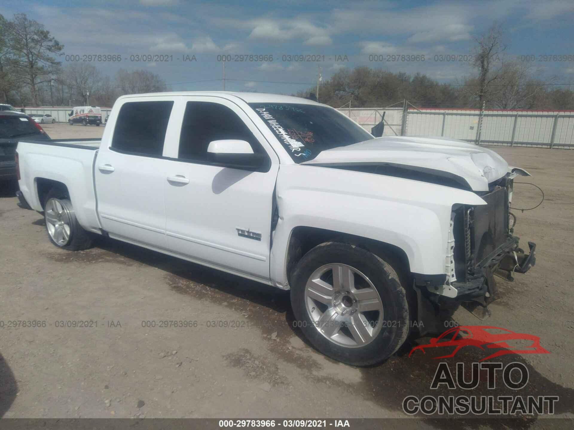 CHEVROLET SILVERADO 1500 2017 - 3GCPCREC4HG481715
