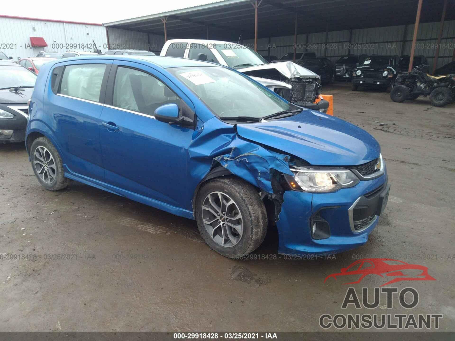 CHEVROLET SONIC 2017 - 1G1JD6SH7H4128649