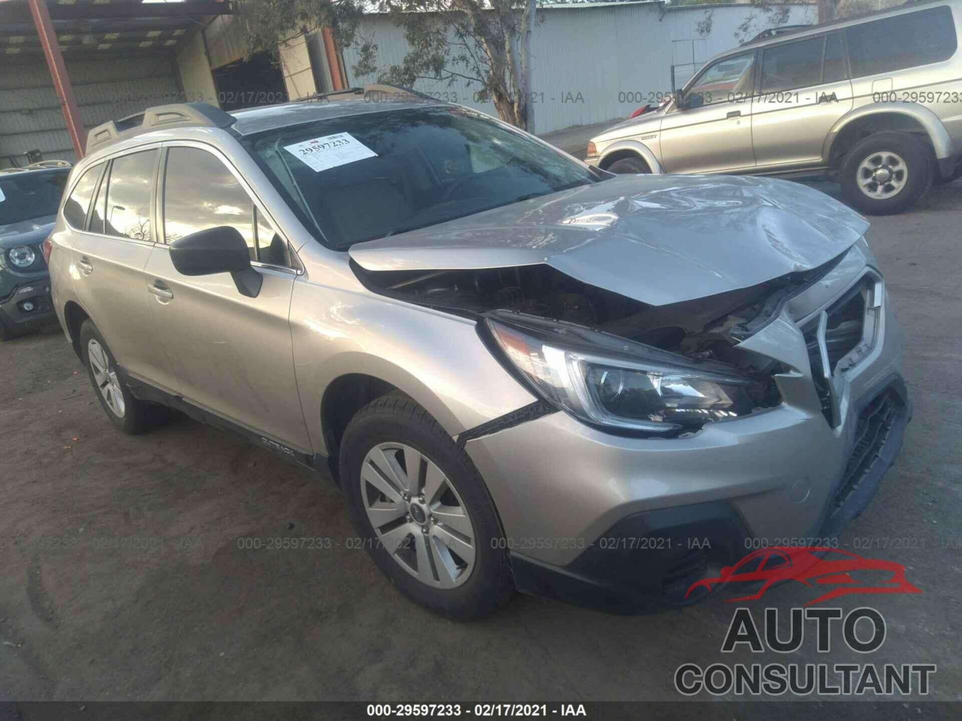 SUBARU OUTBACK 2018 - 4S4BSAACXJ3380123