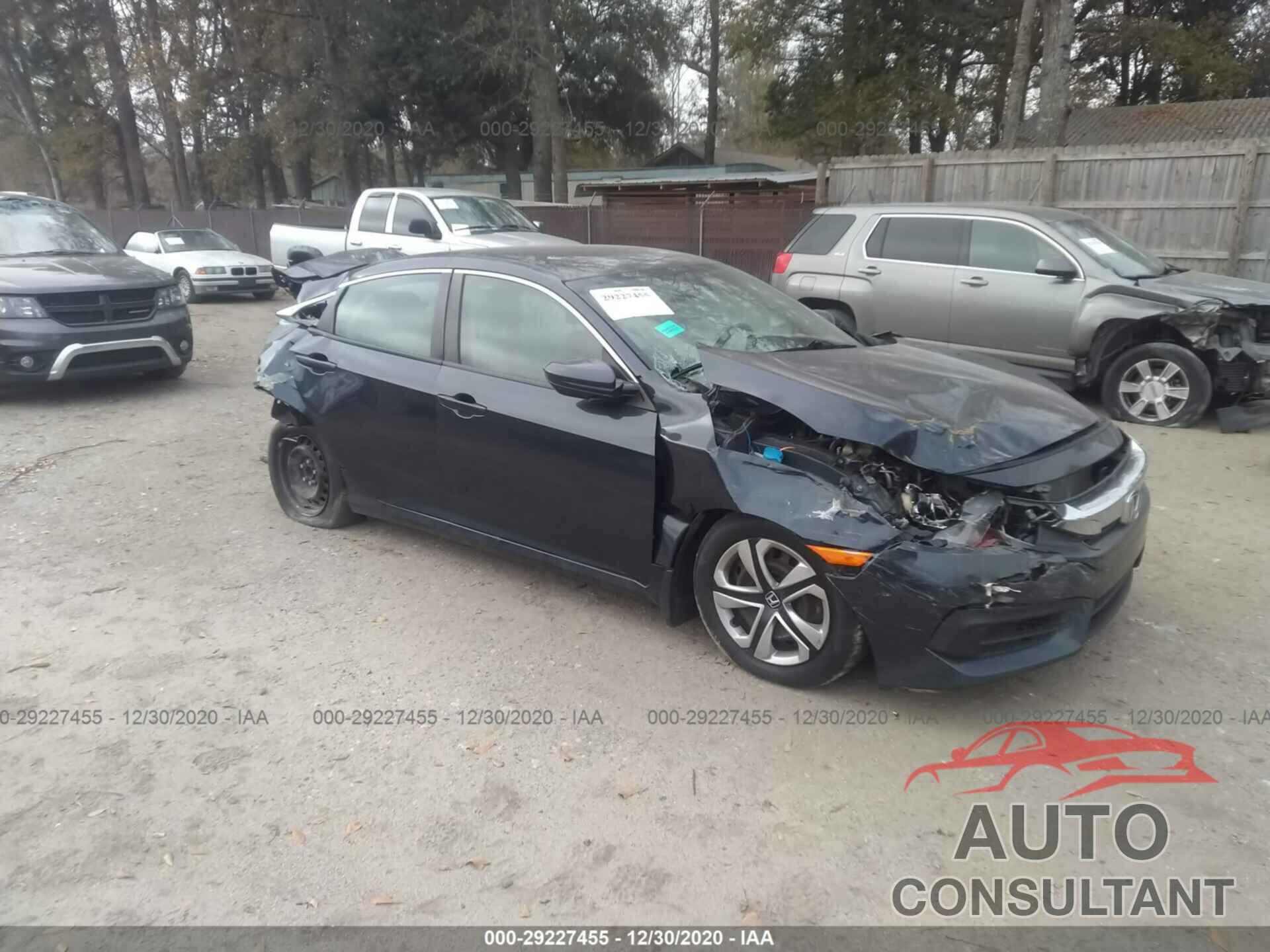 HONDA CIVIC SEDAN 2016 - 19XFC2F59GE007692