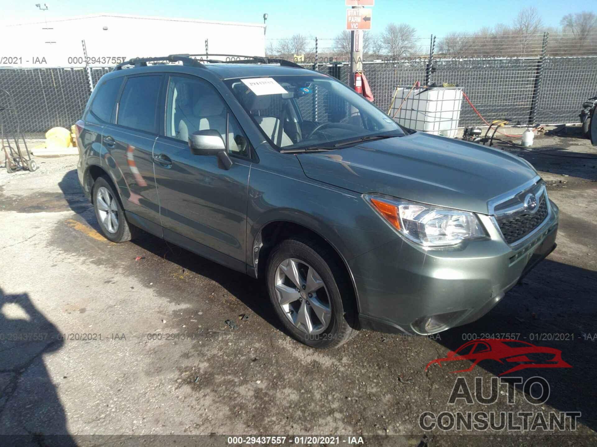 SUBARU FORESTER 2016 - JF2SJAGC8GH427080