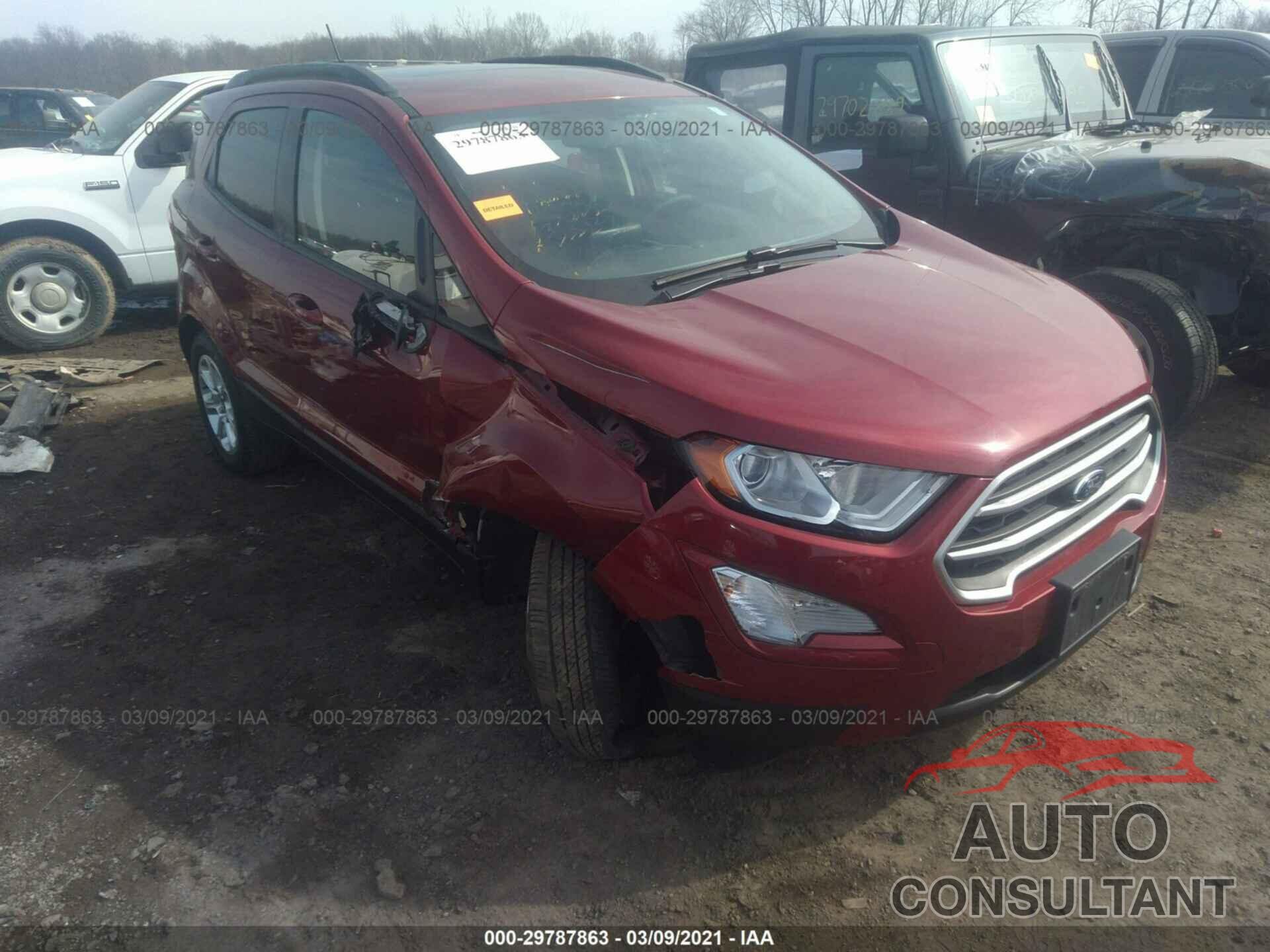 FORD ECOSPORT 2019 - MAJ3S2GE2KC284551