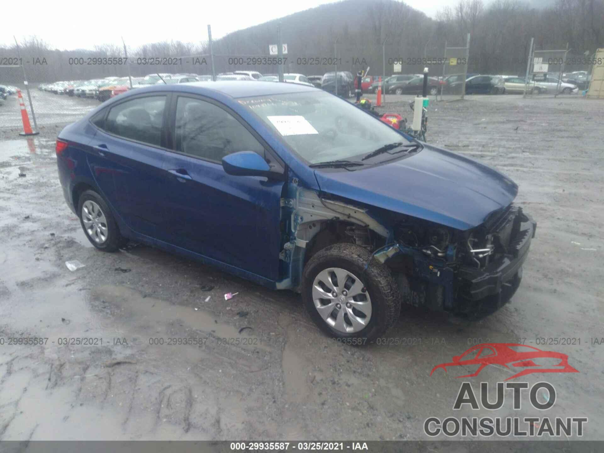 HYUNDAI ACCENT 2017 - KMHCT4AE0HU214363
