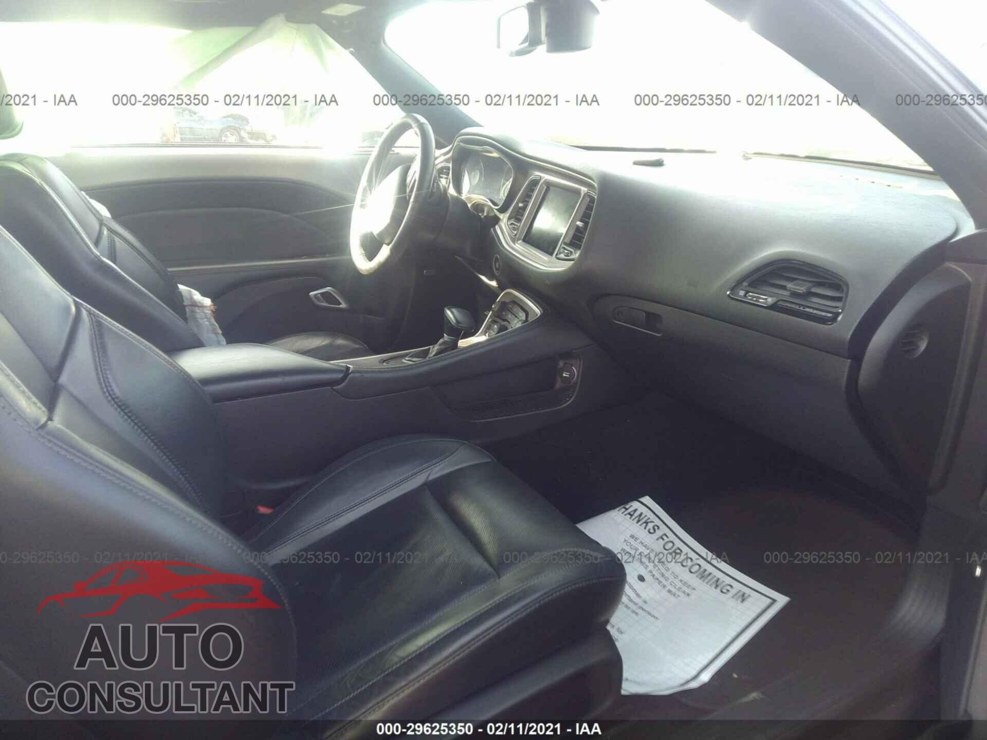 DODGE CHALLENGER 2019 - 2C3CDZAG6KH716924