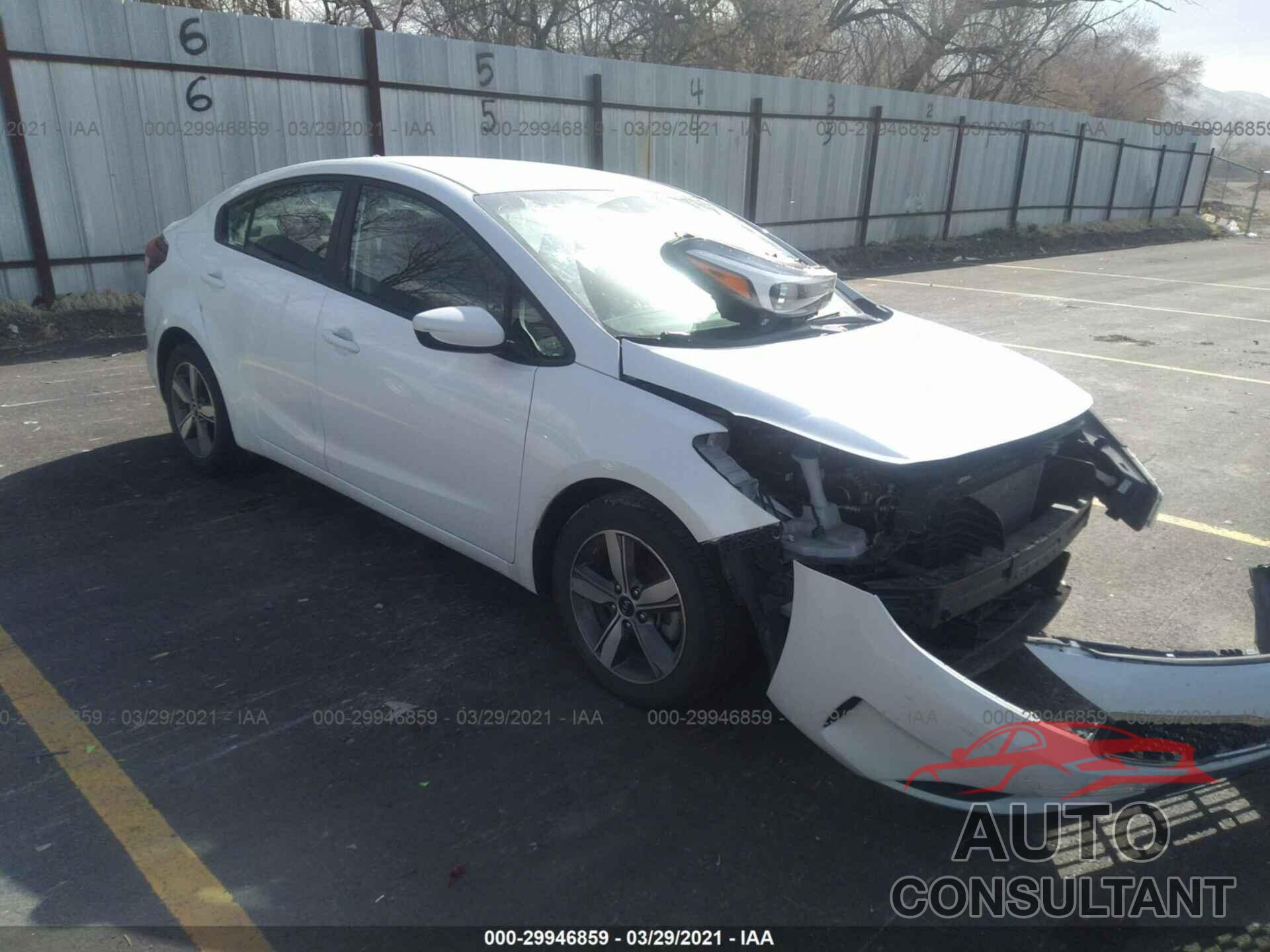 KIA FORTE 2018 - 3KPFL4A72JE225890