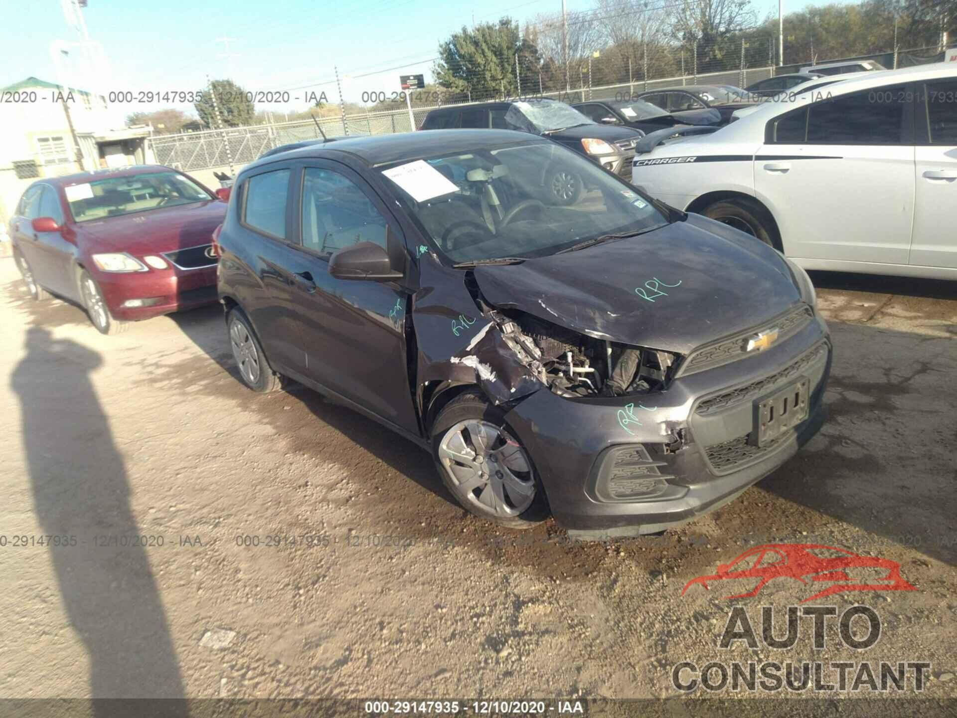 CHEVROLET SPARK 2016 - KL8CB6SA7GC622645