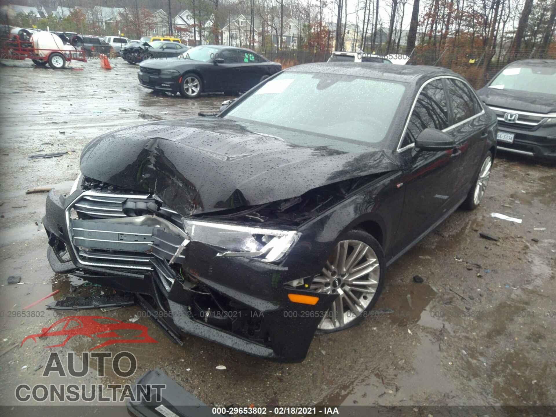 AUDI A4 2018 - WAULMAF48JA097166