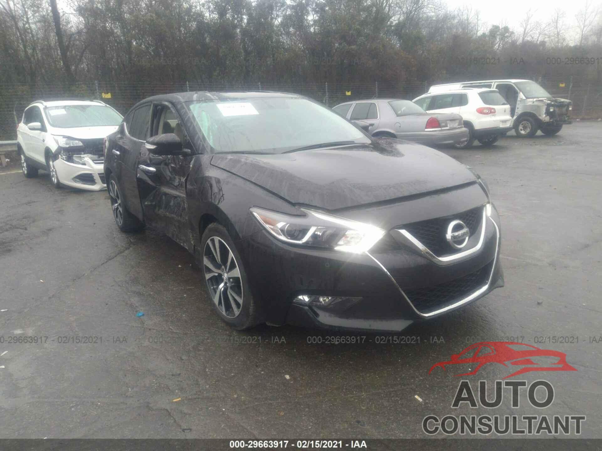 NISSAN MAXIMA 2018 - 1N4AA6AP9JC370644