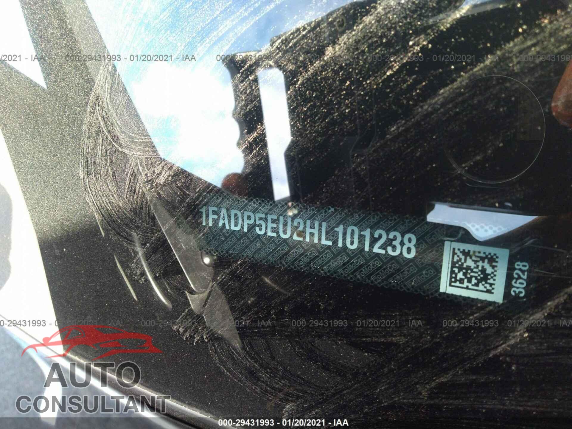 FORD C-MAX ENERGI 2017 - 1FADP5EU2HL101238