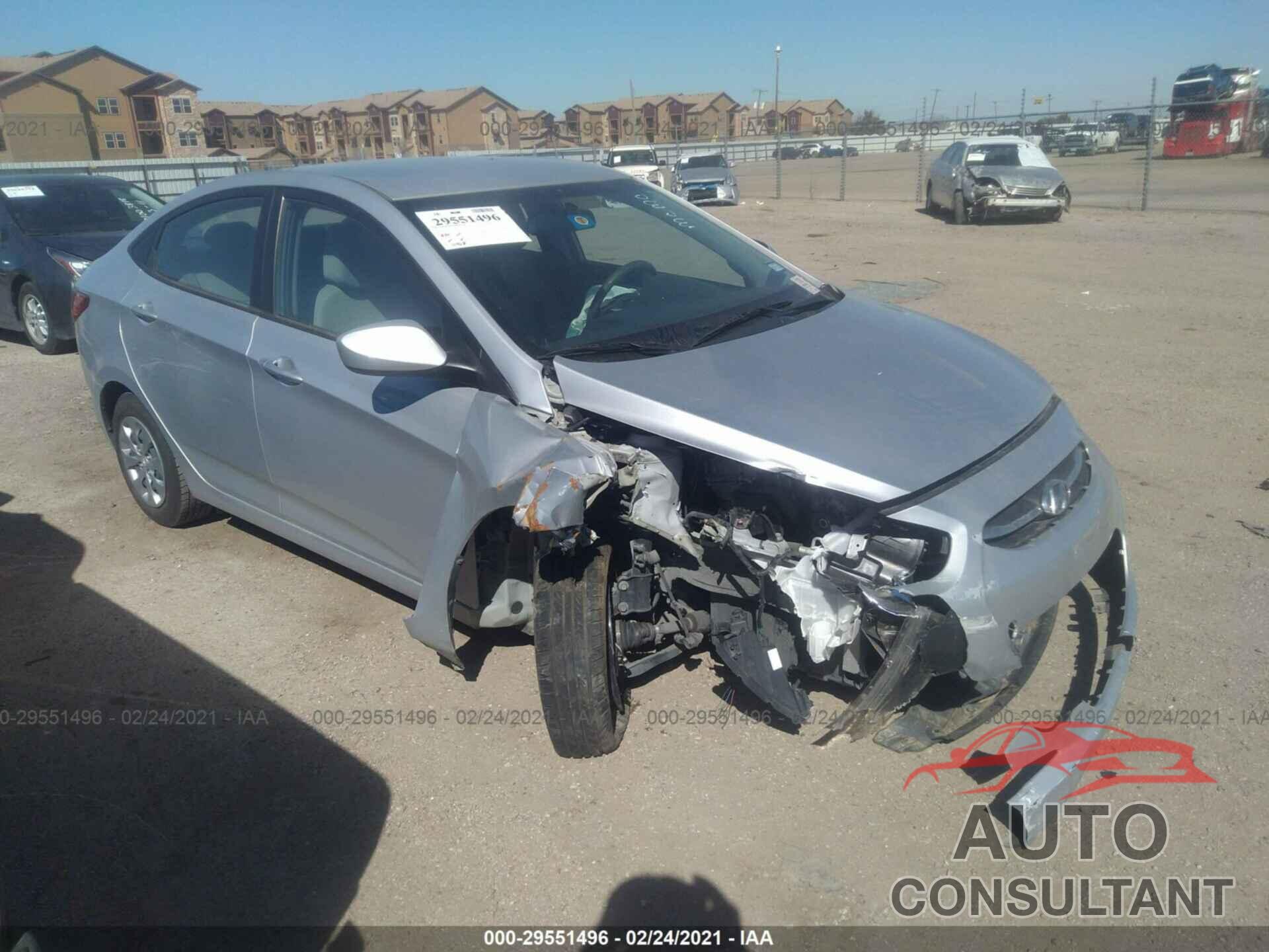 HYUNDAI ACCENT 2017 - KMHCT4AE3HU286514