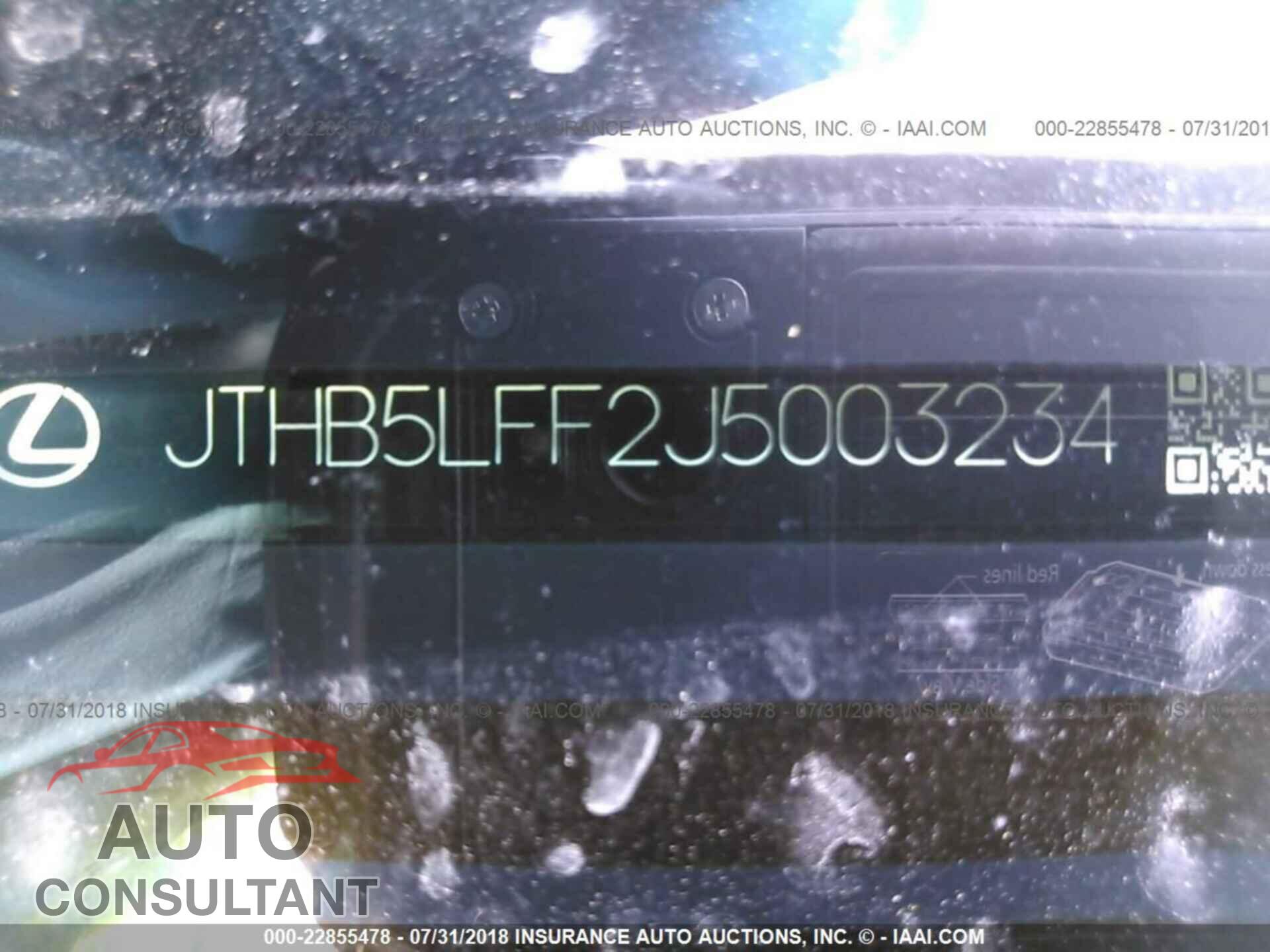 Lexus Ls 2018 - JTHB5LFF2J5003234