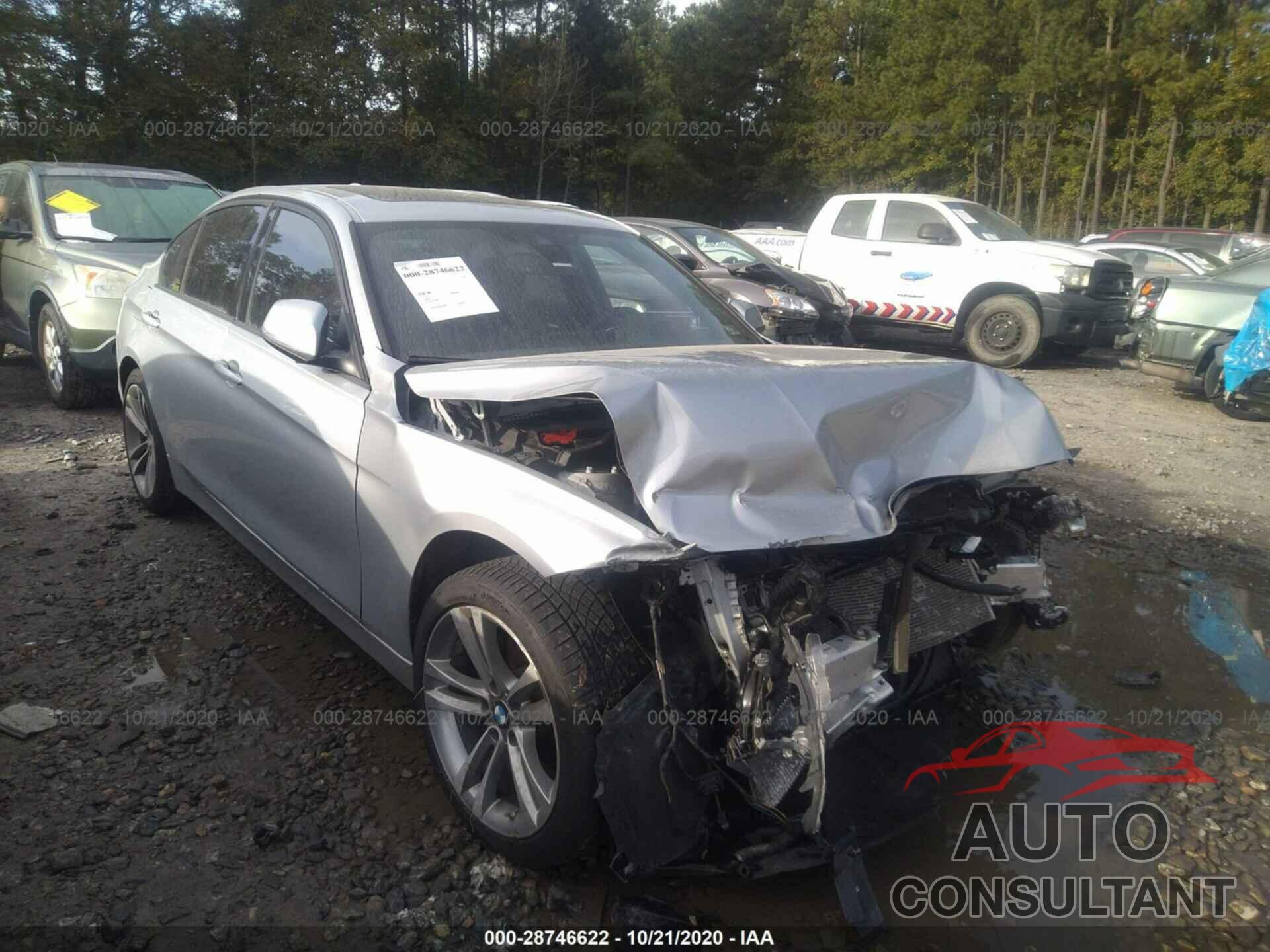 BMW 3 SERIES 2016 - WBA8E9G51GNT44246