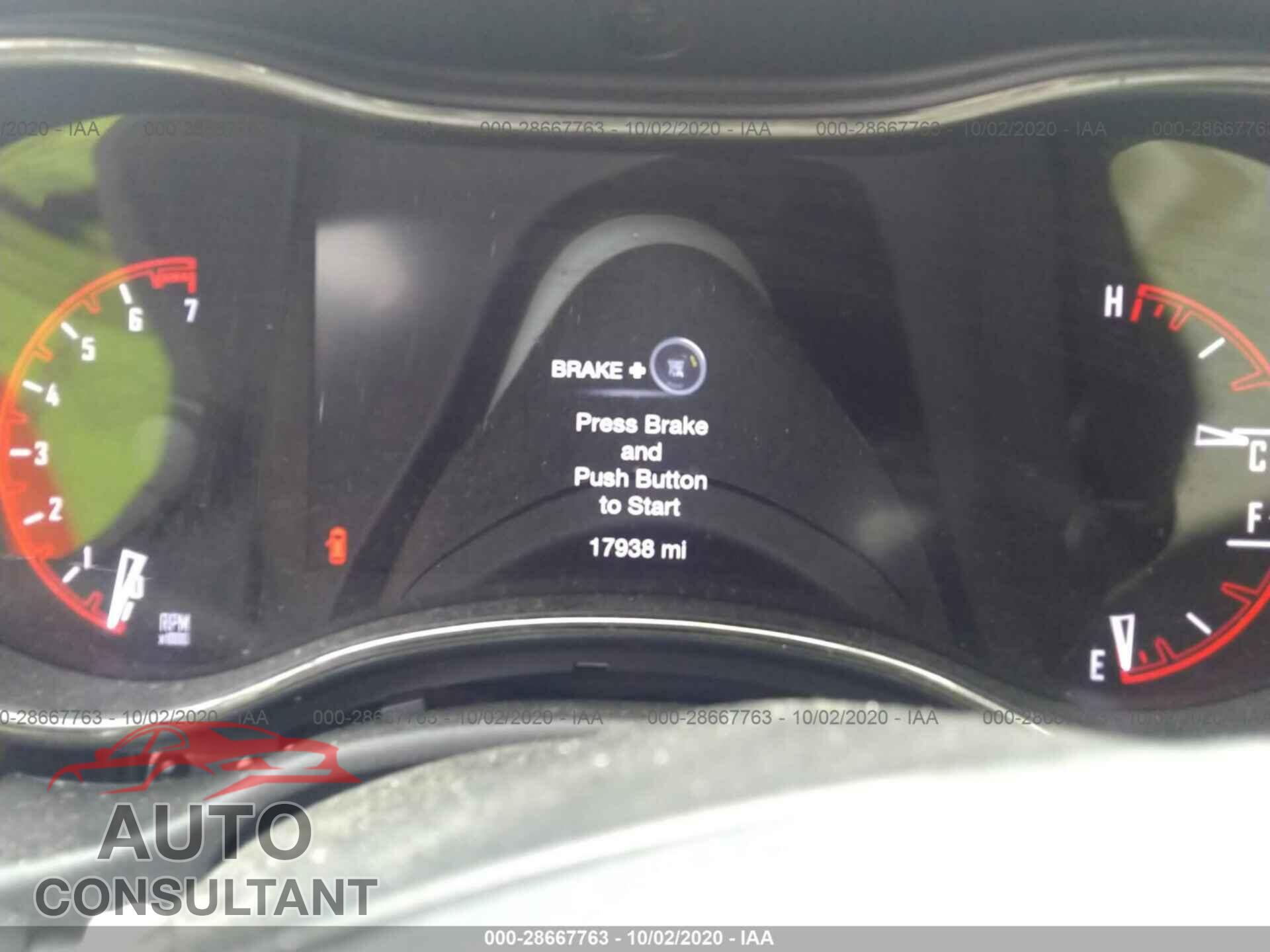 DODGE DURANGO 2019 - 1C4RDJDG9KC684945