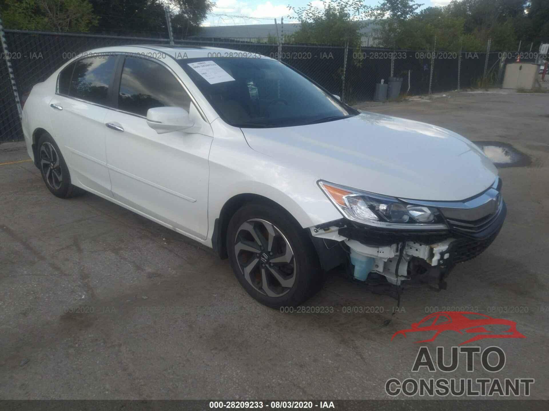 HONDA ACCORD SEDAN 2017 - 1HGCR2F85HA221600