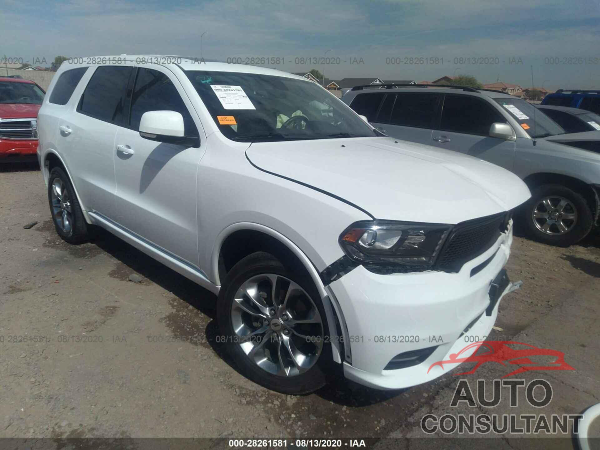DODGE DURANGO 2019 - 1C4RDJDG0KC535629