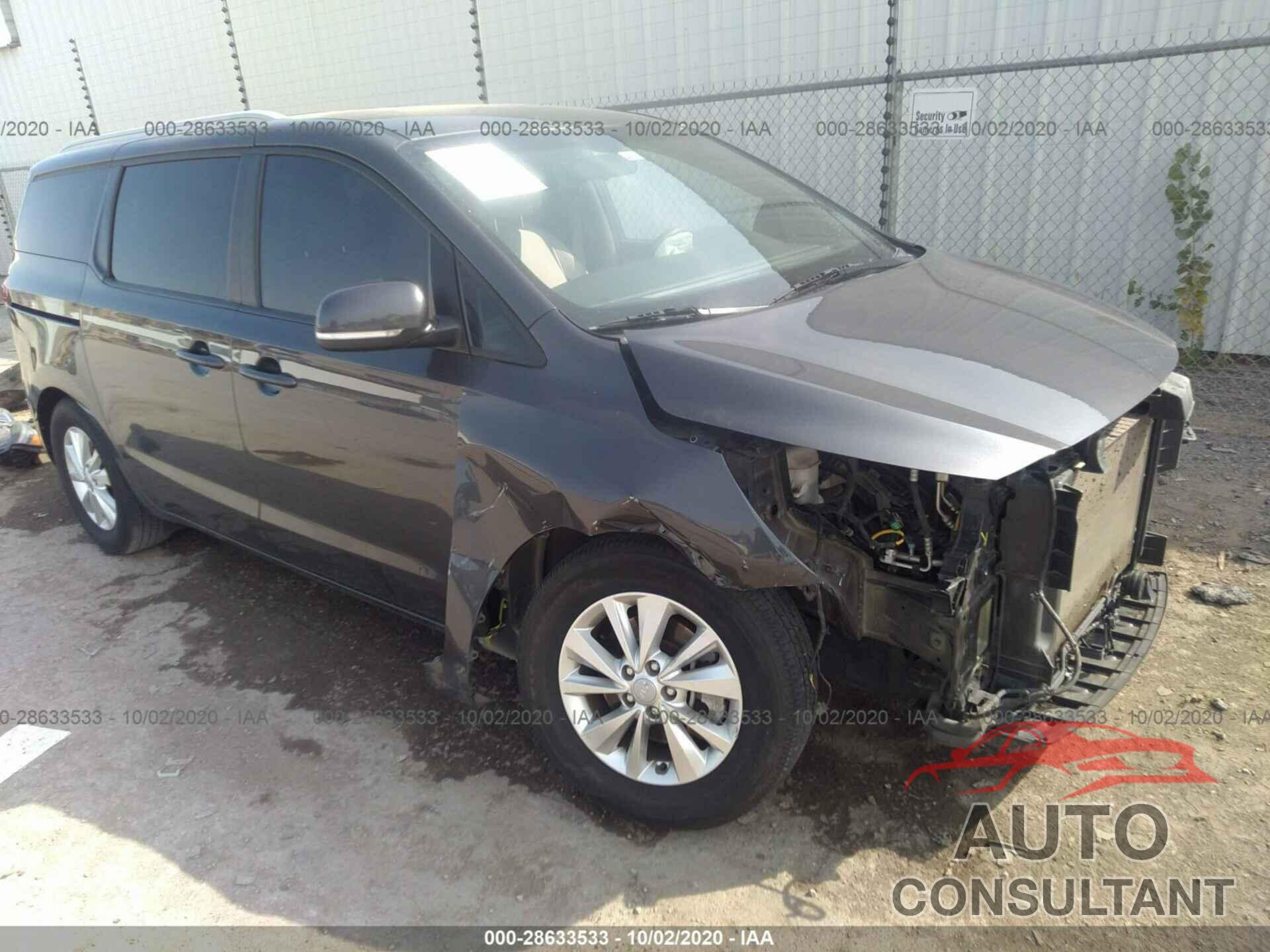 KIA SEDONA 2016 - KNDMB5C16G6097998