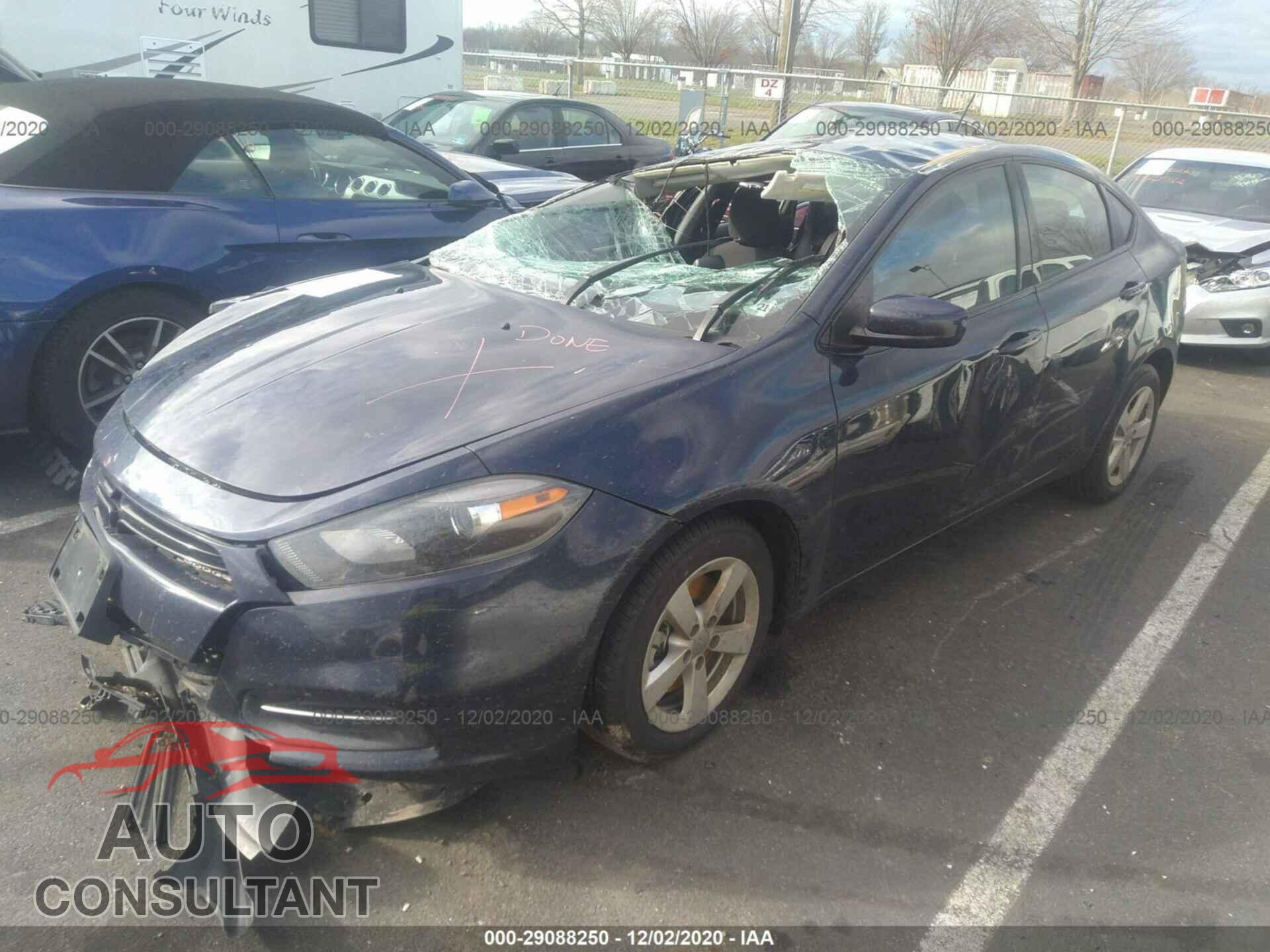 DODGE DART 2016 - 1C3CDFBB0GD605906
