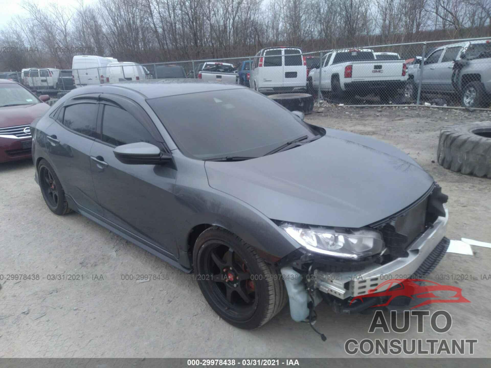 HONDA CIVIC HATCHBACK 2019 - SHHFK7H43KU401243
