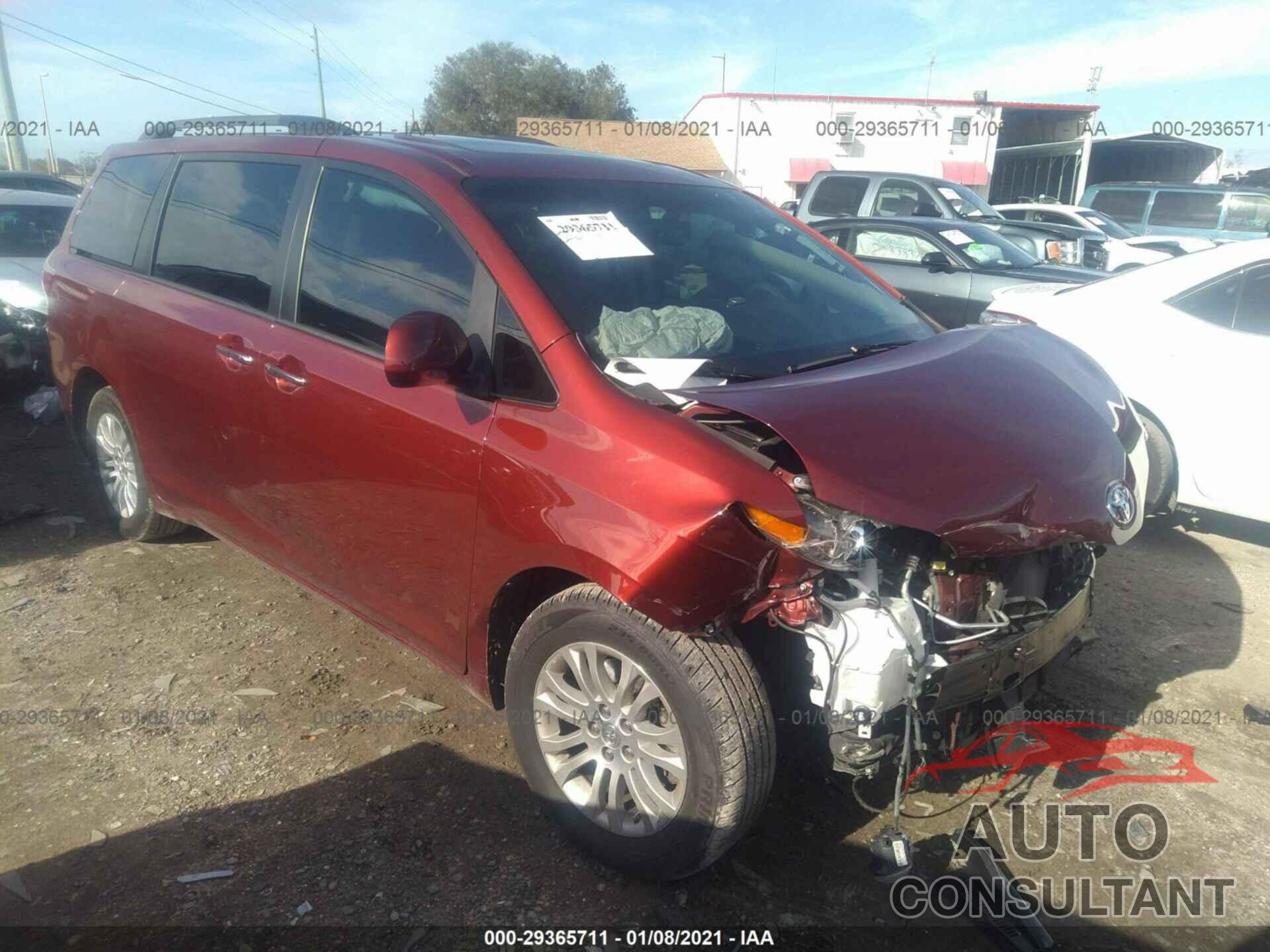 TOYOTA SIENNA 2016 - 5TDYK3DC0GS742912