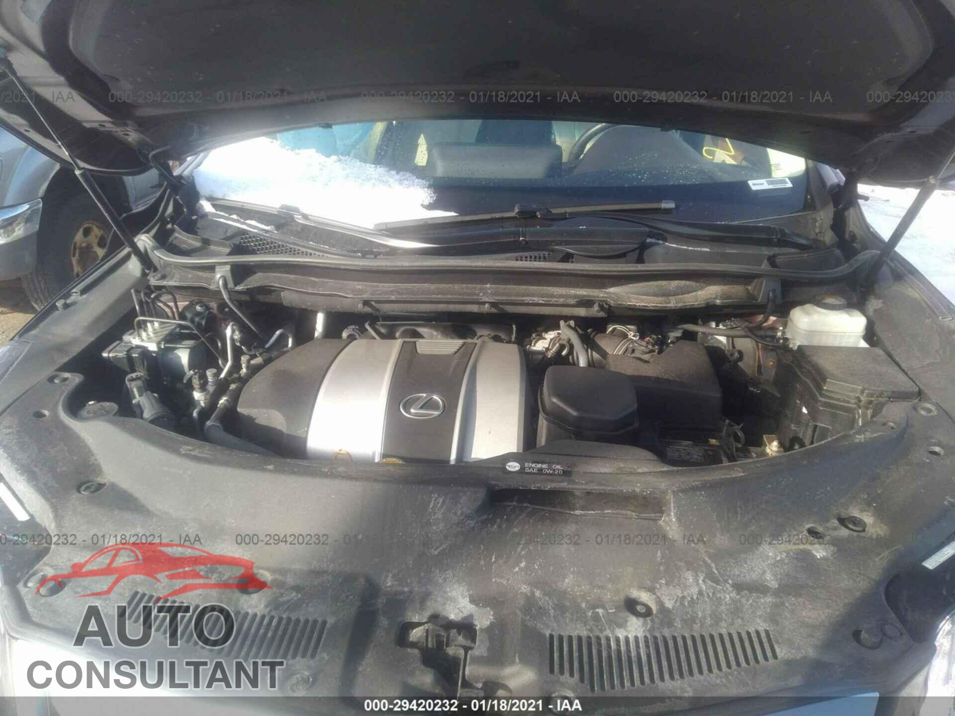 LEXUS RX 2017 - 2T2BZMCA6HC080184