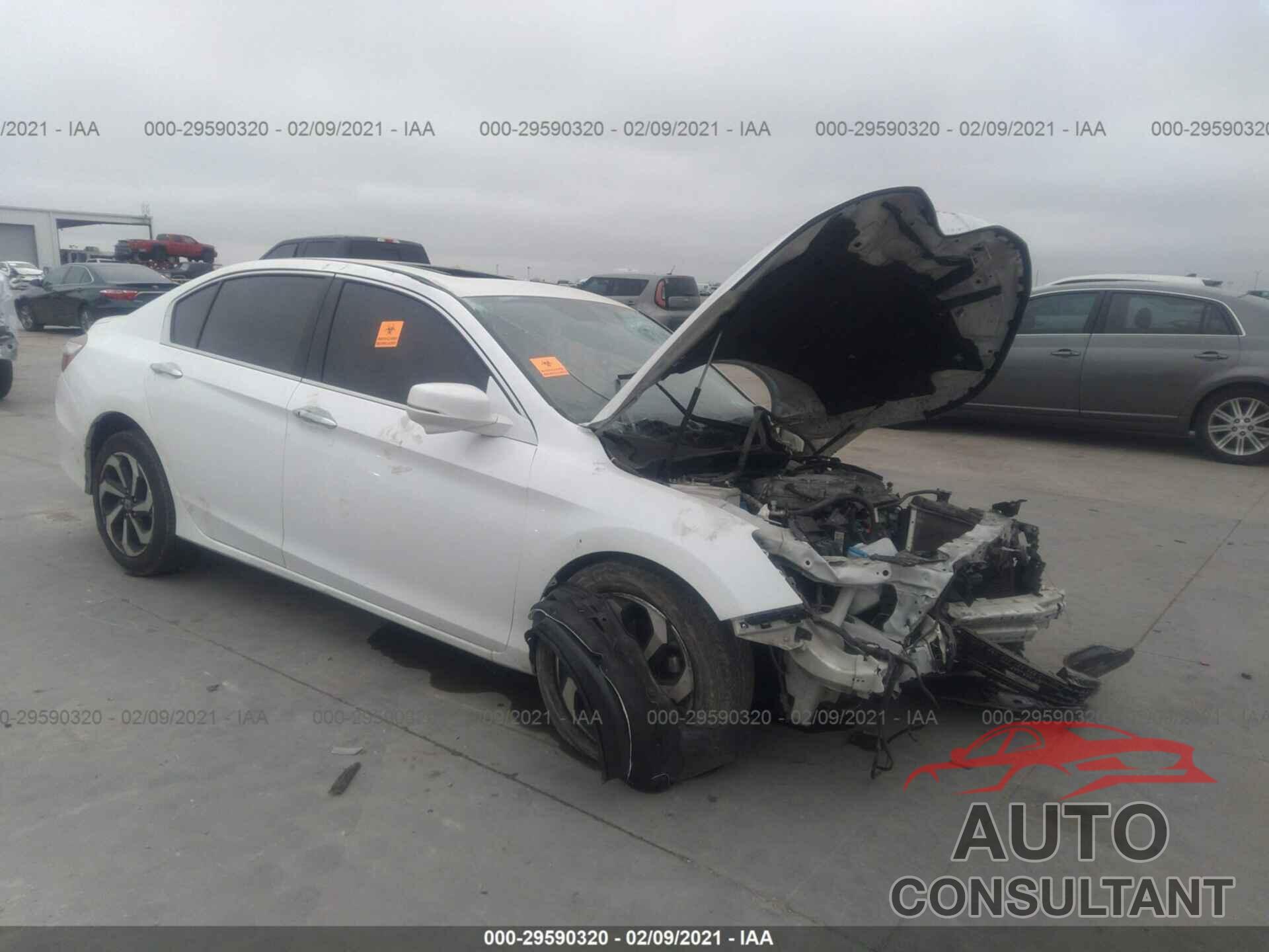 HONDA ACCORD SEDAN 2016 - 1HGCR3F8XGA009800