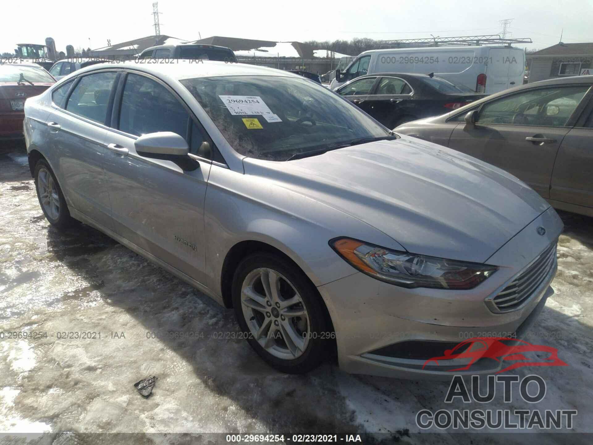 FORD FUSION HYBRID 2018 - 3FA6P0LU6JR173601