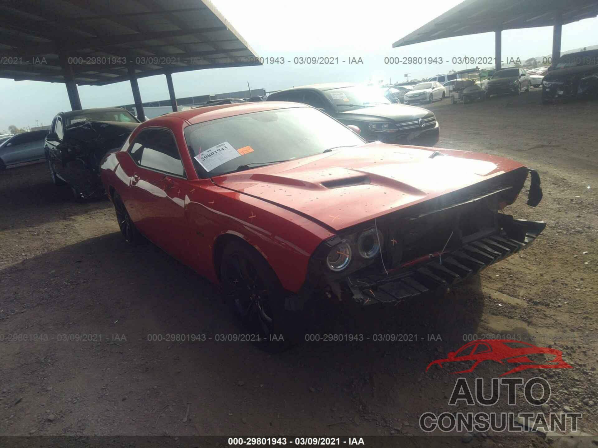 DODGE CHALLENGER 2017 - 2C3CDZBT6HH617248