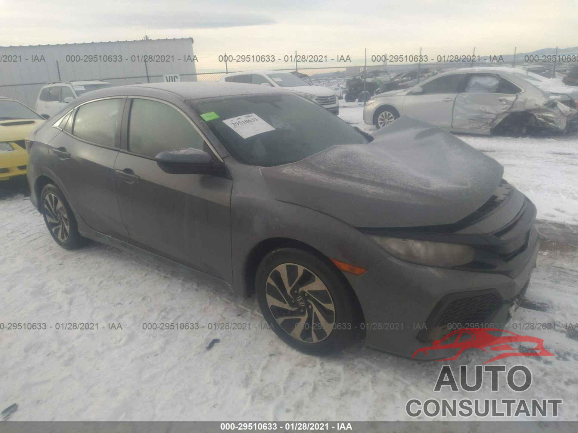 HONDA CIVIC HATCHBACK 2017 - SHHFK7H21HU212792