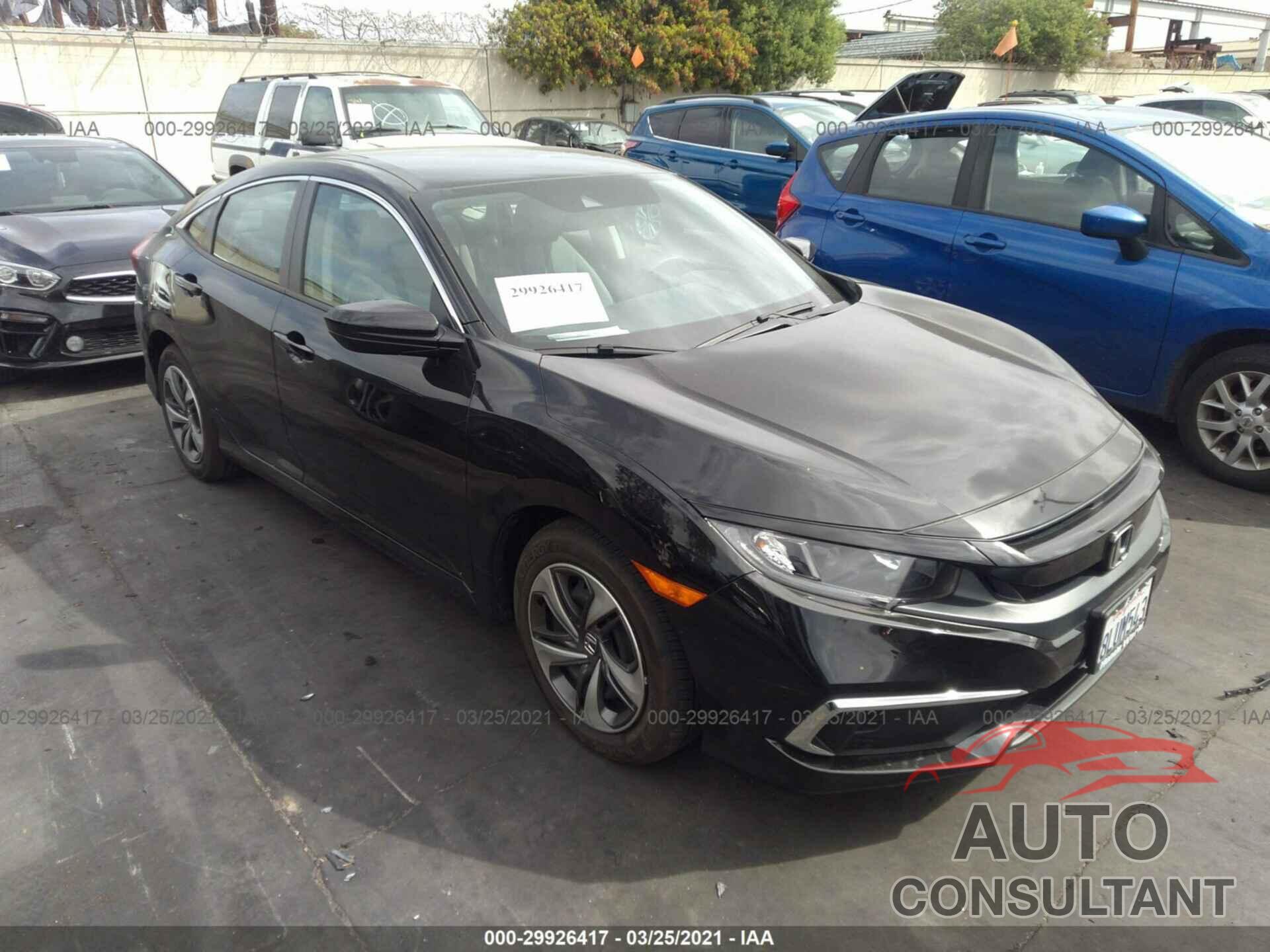 HONDA CIVIC SEDAN 2019 - 2HGFC2F68KH569770