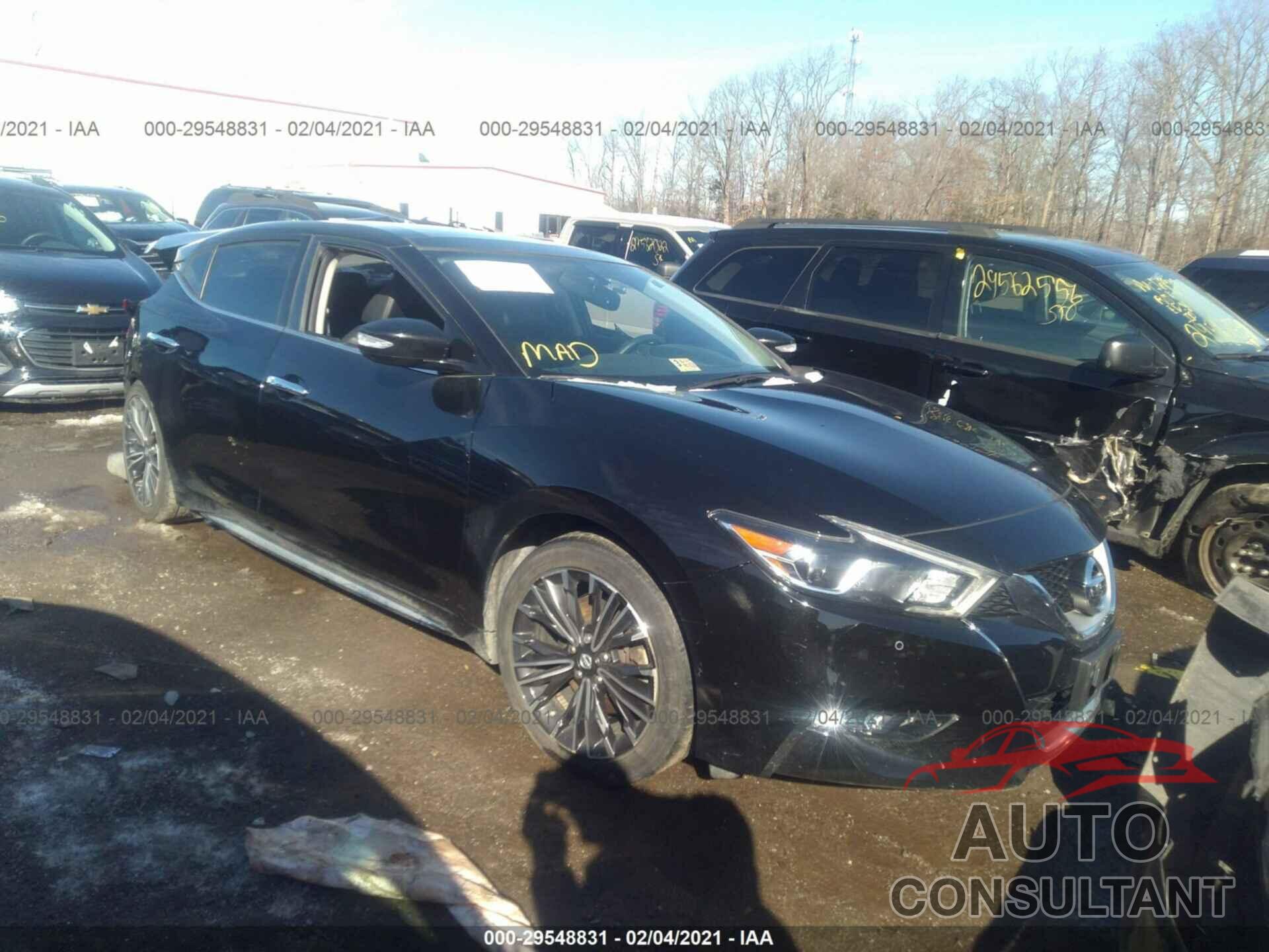 NISSAN MAXIMA 2016 - 1N4AA6AP9GC440734