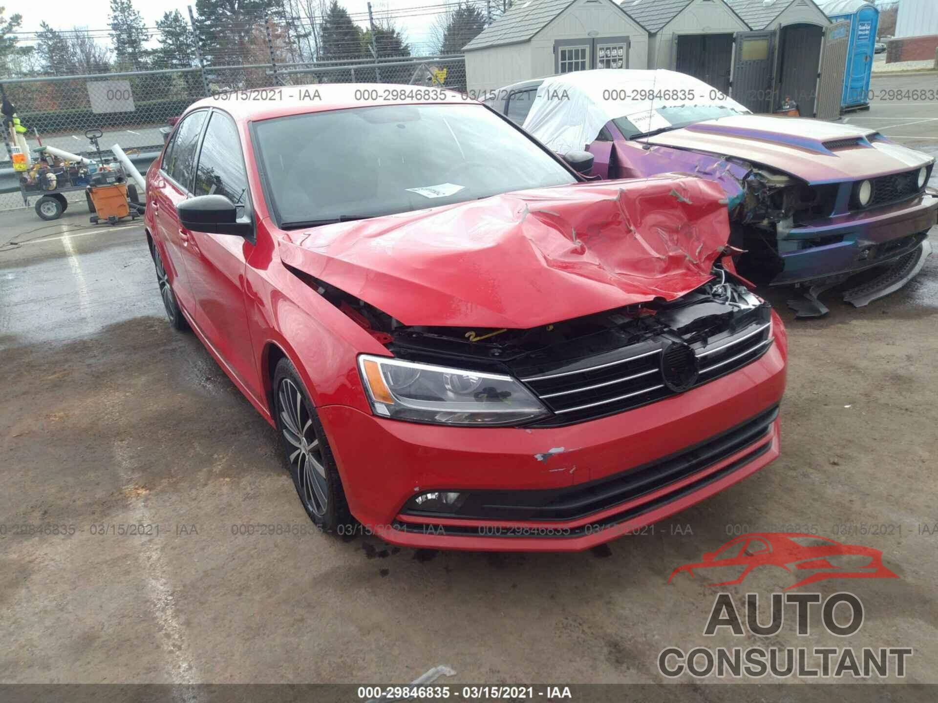 VOLKSWAGEN JETTA SEDAN 2016 - 3VWB17AJ2GM416626