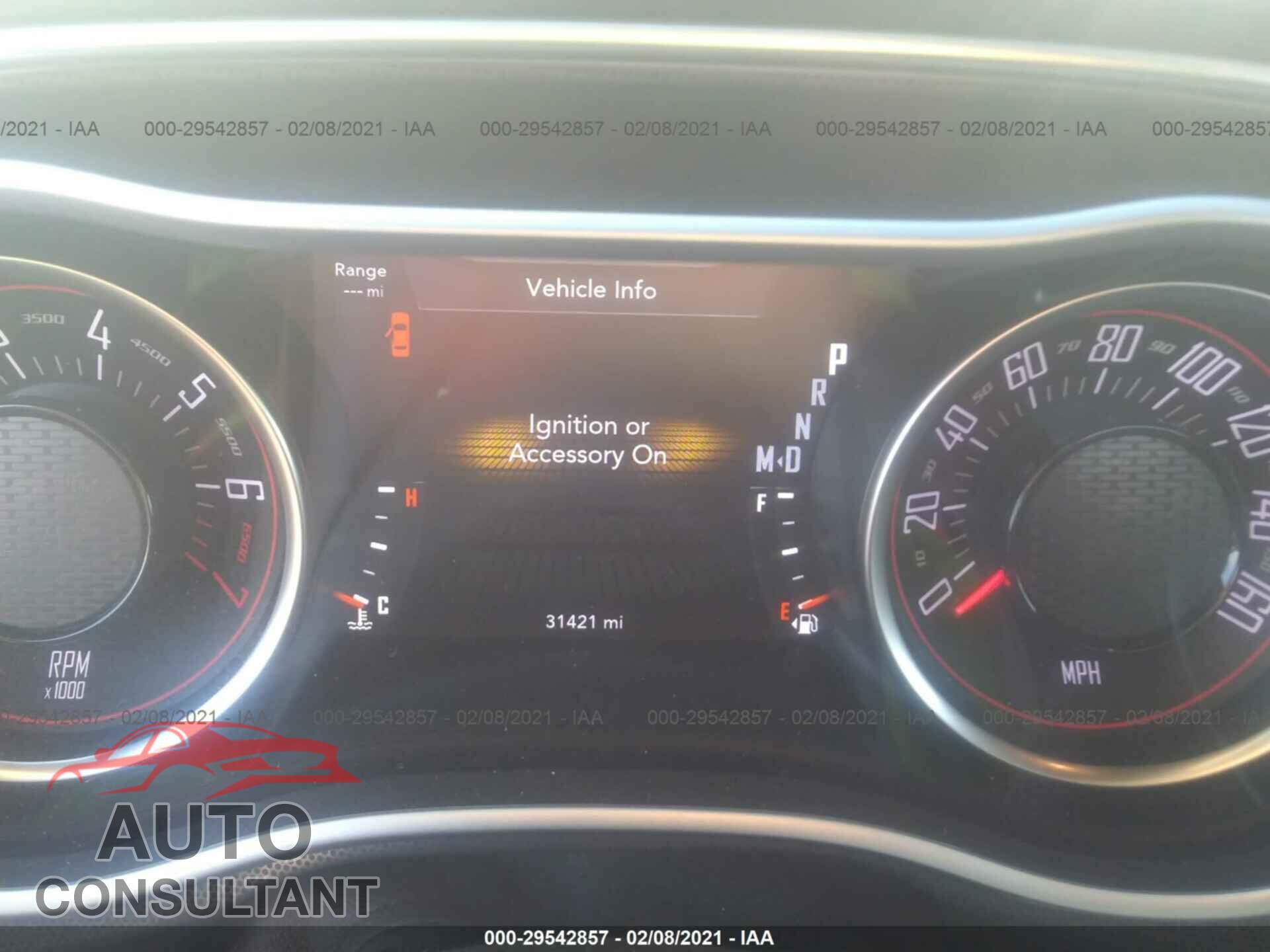 DODGE CHALLENGER 2016 - 2C3CDZAG6GH345268