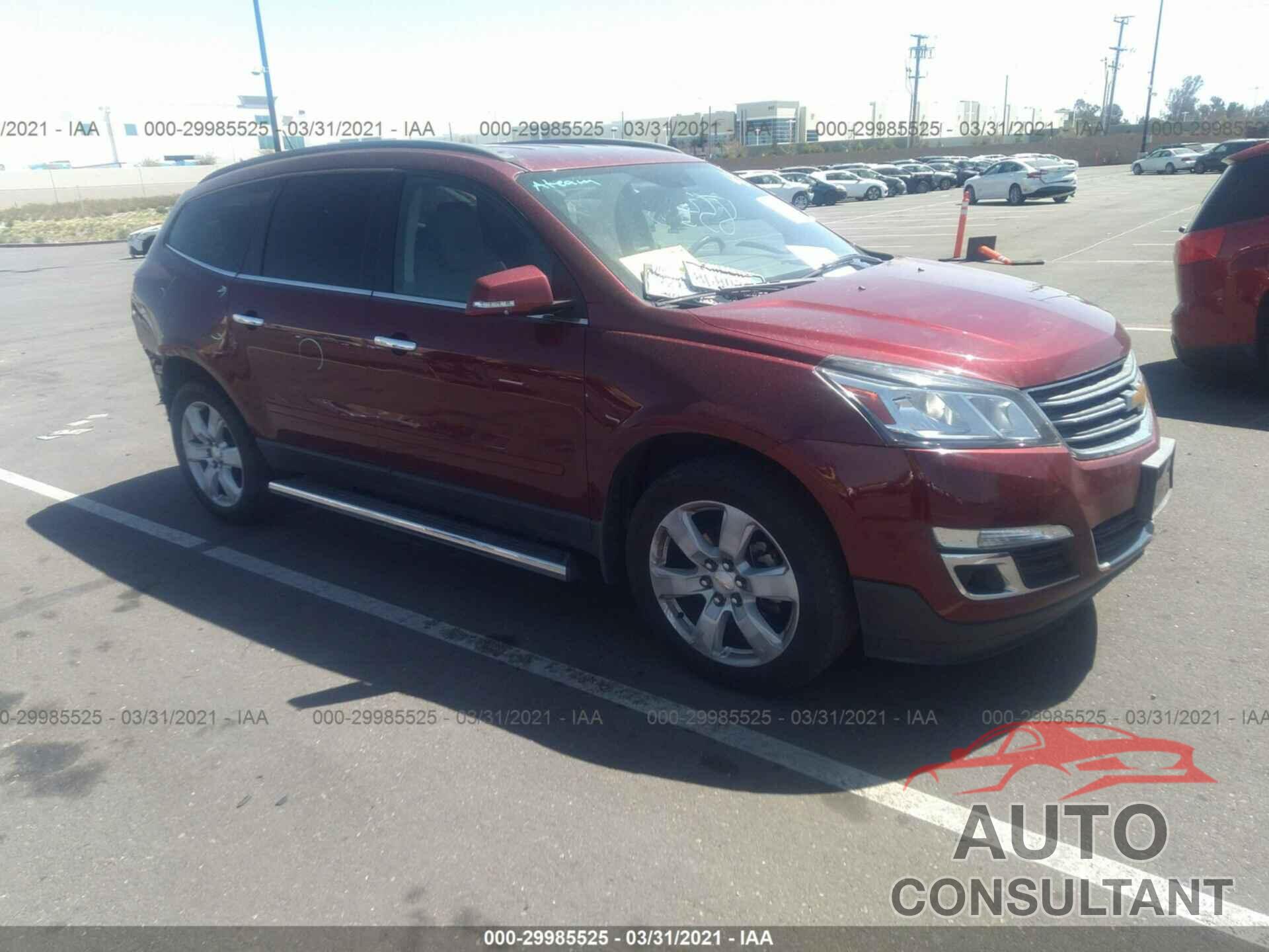 CHEVROLET TRAVERSE 2016 - 1GNKRGKD2GJ160884