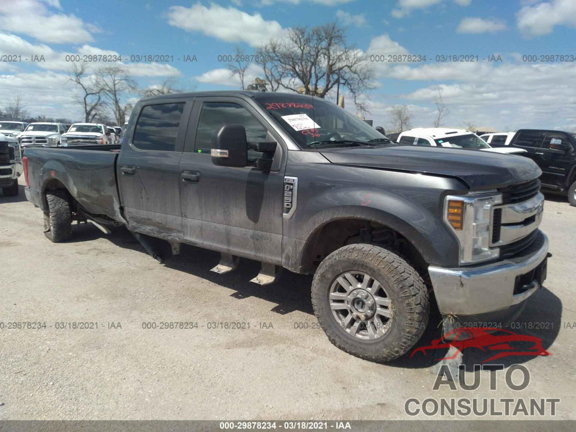 FORD SUPER DUTY F-250 SRW 2019 - 1FT7W2B63KEC22340