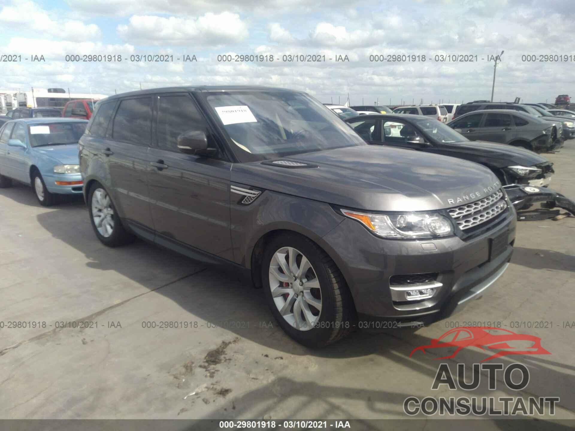 LAND ROVER RANGE ROVER SPORT 2017 - SALWR2FE2HA146087