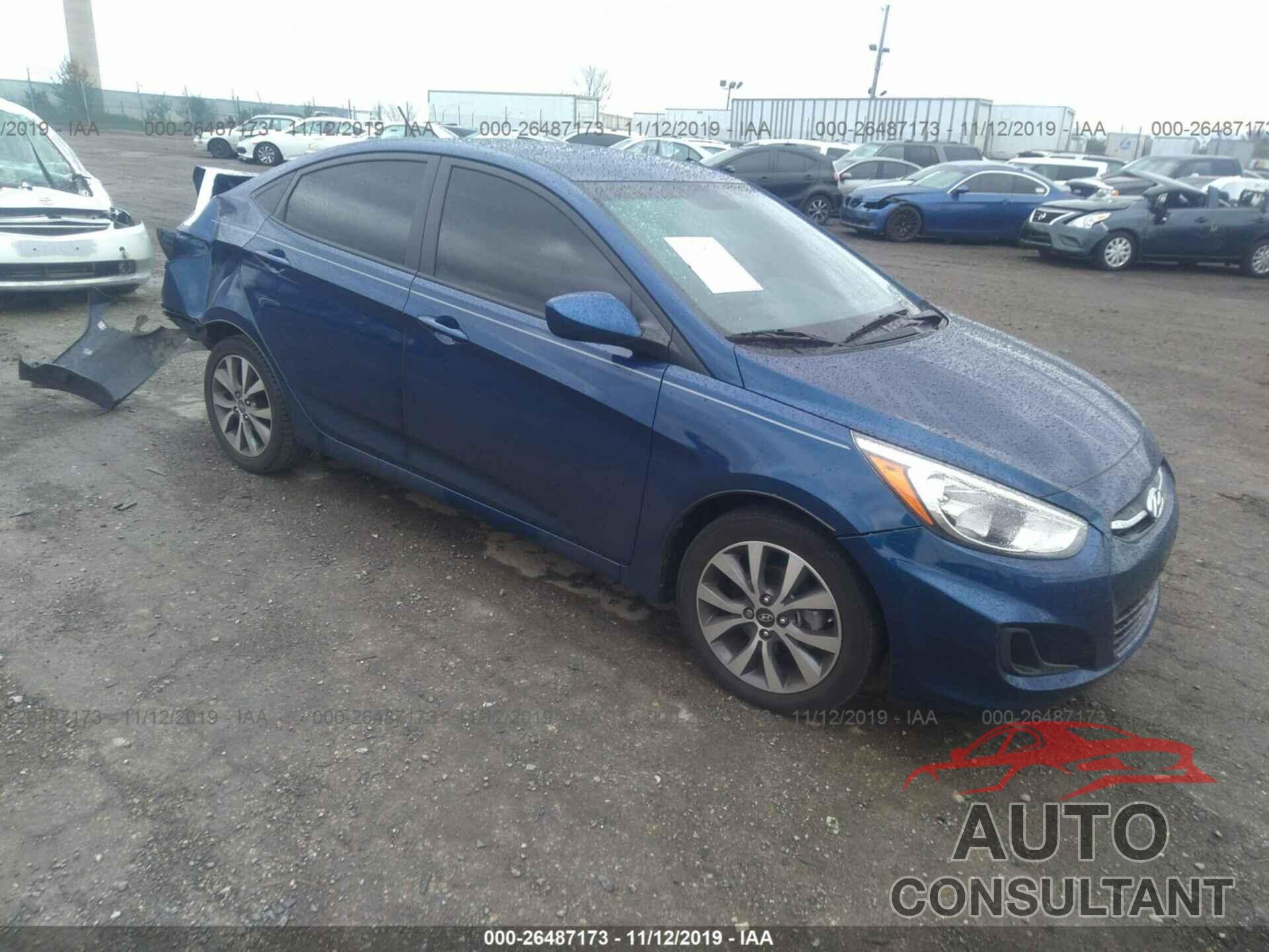 HYUNDAI ACCENT 2017 - KMHCT4AE2HU331572