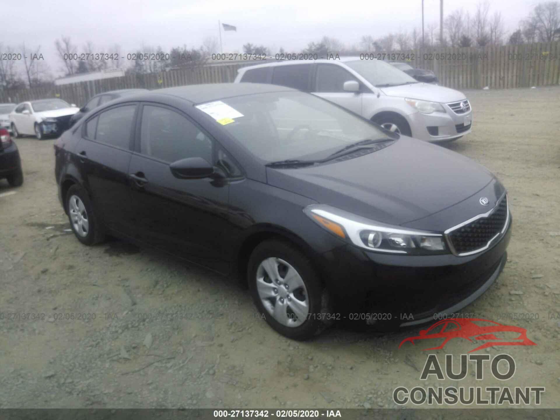 KIA FORTE 2018 - 3KPFK4A7XJE229091