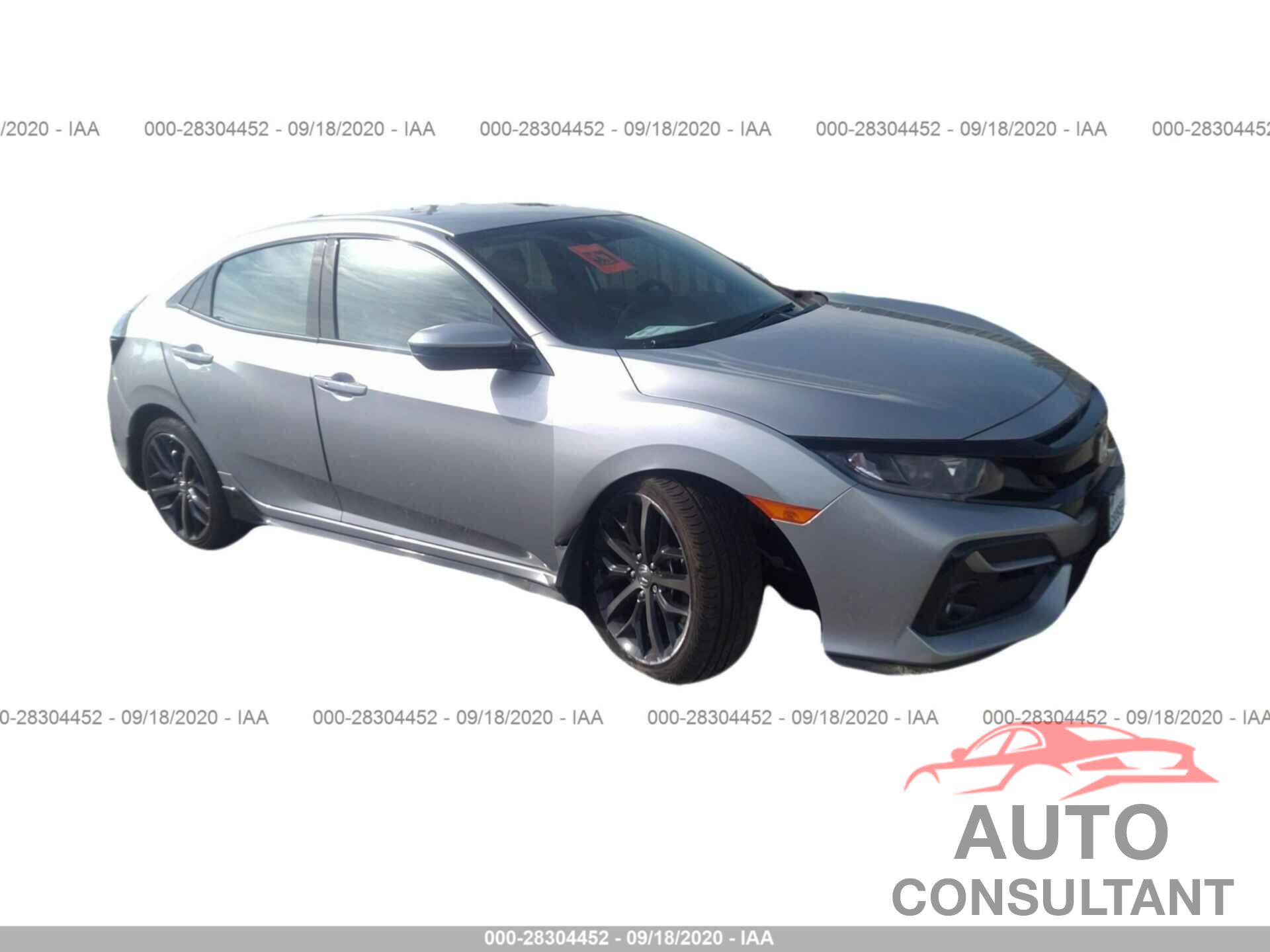 HONDA CIVIC HATCHBACK 2020 - SHHFK7H43LU413913