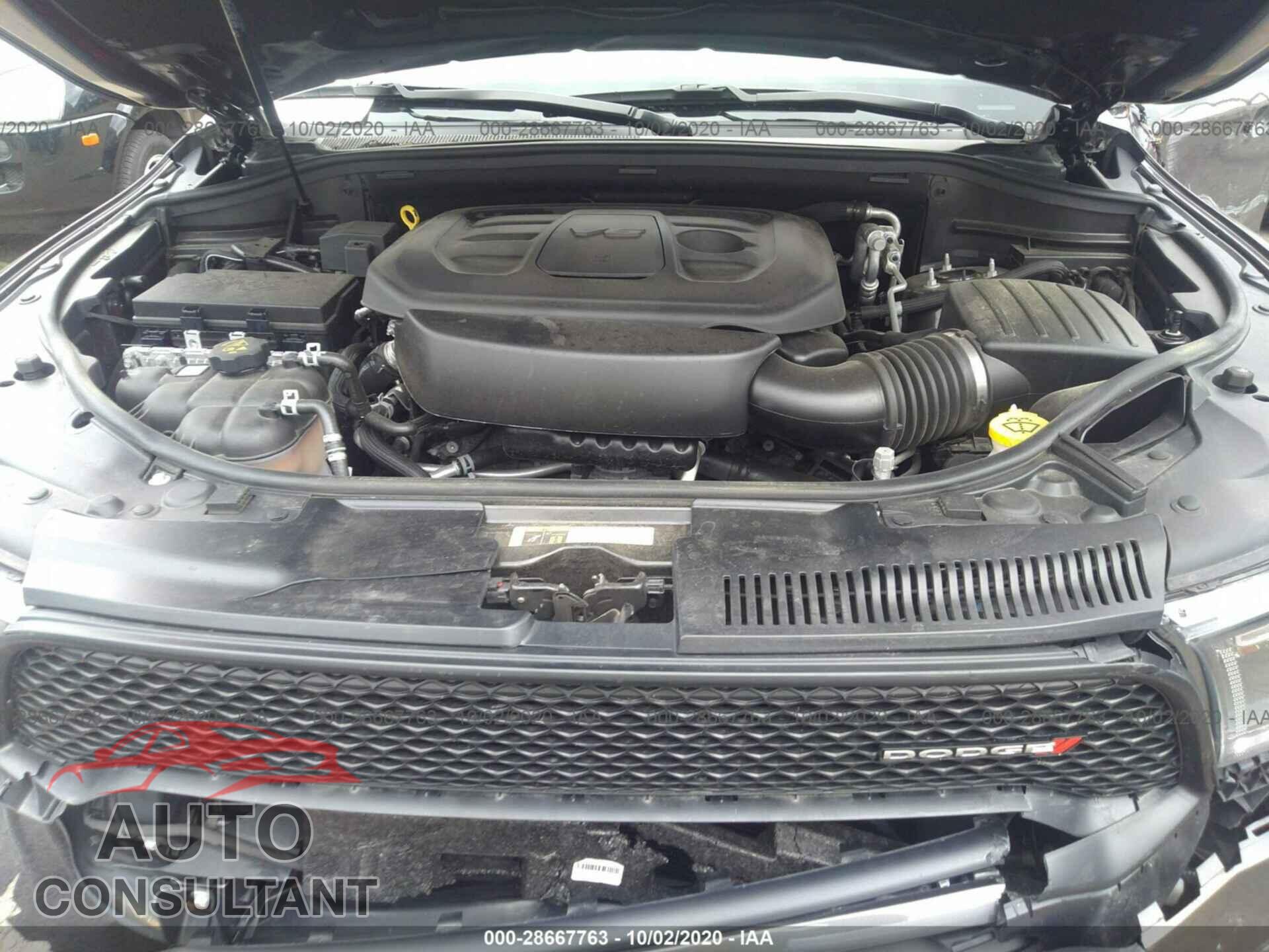 DODGE DURANGO 2019 - 1C4RDJDG9KC684945