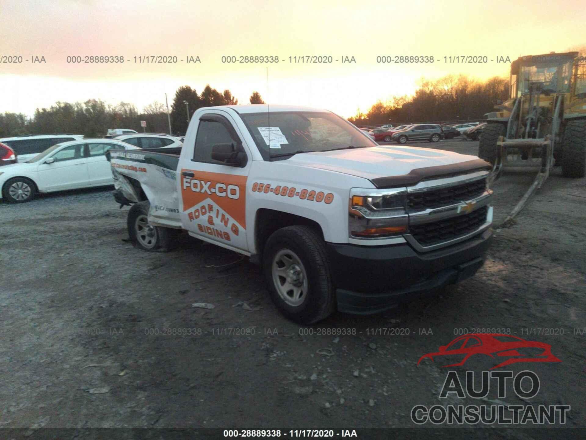 CHEVROLET SILVERADO 1500 2017 - 1GCNCNEH9HZ118998
