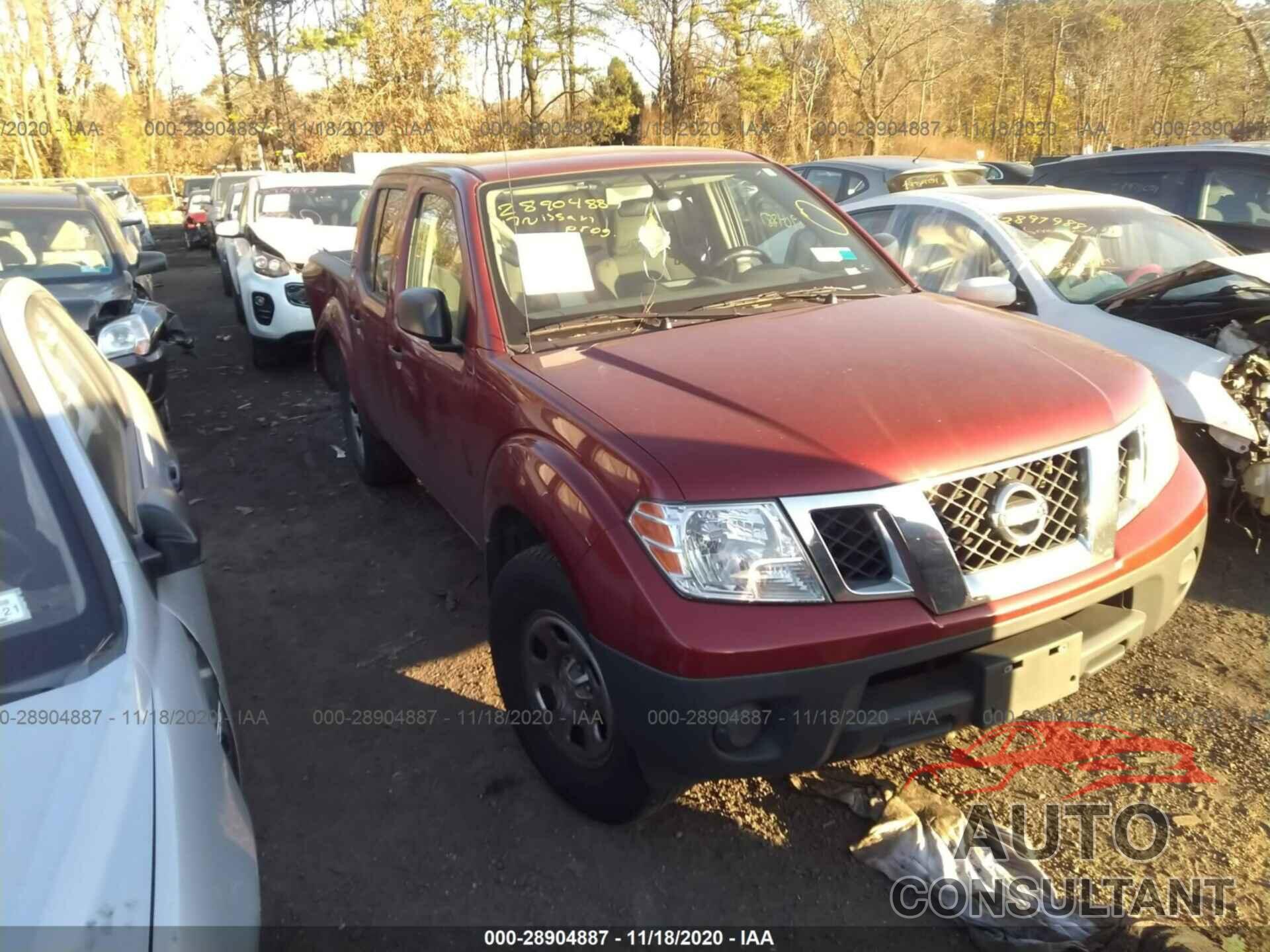 NISSAN FRONTIER 2017 - 1N6AD0EV6HN772057