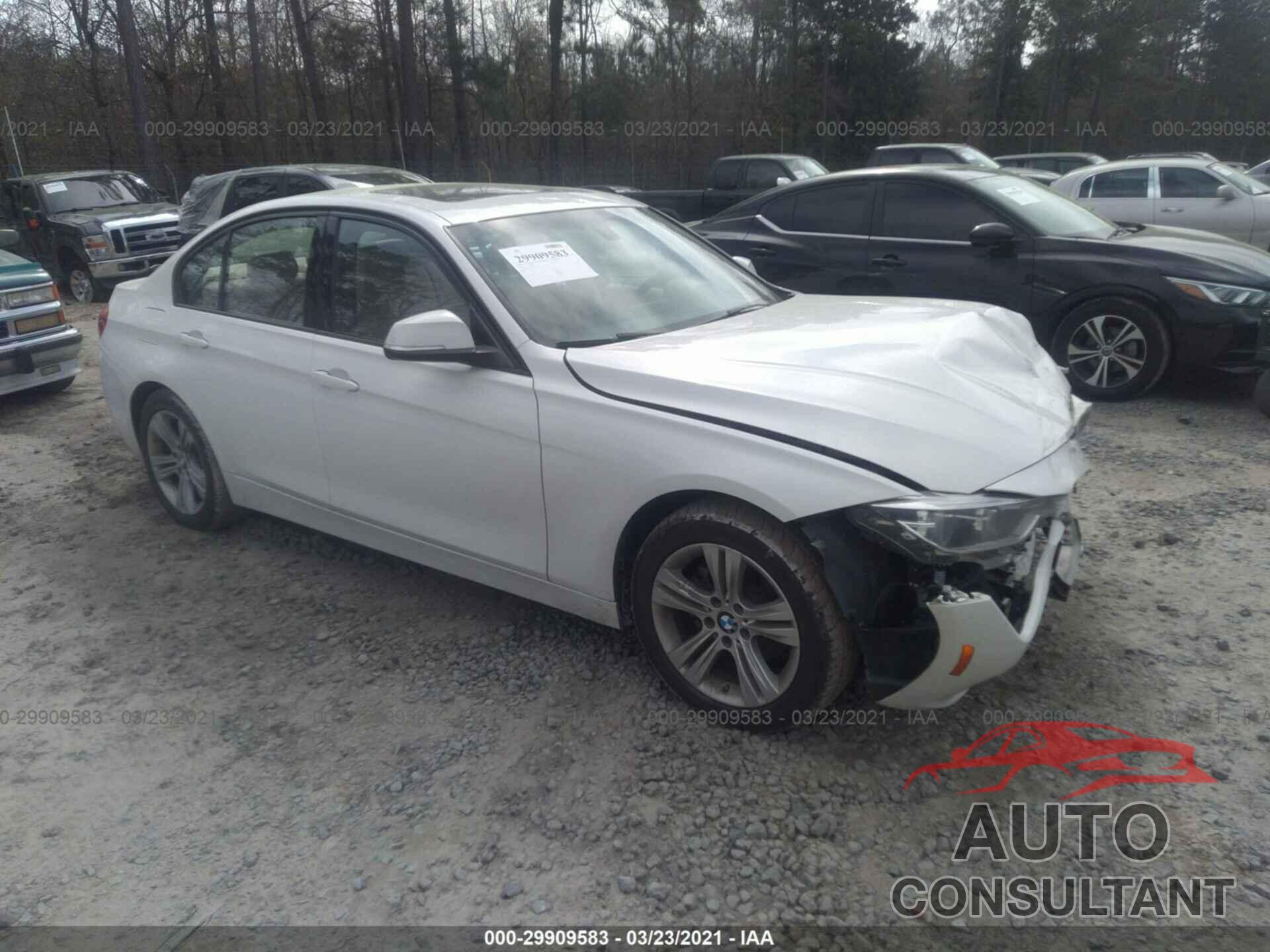 BMW 3 SERIES 2016 - WBA8E9G5XGNT44052