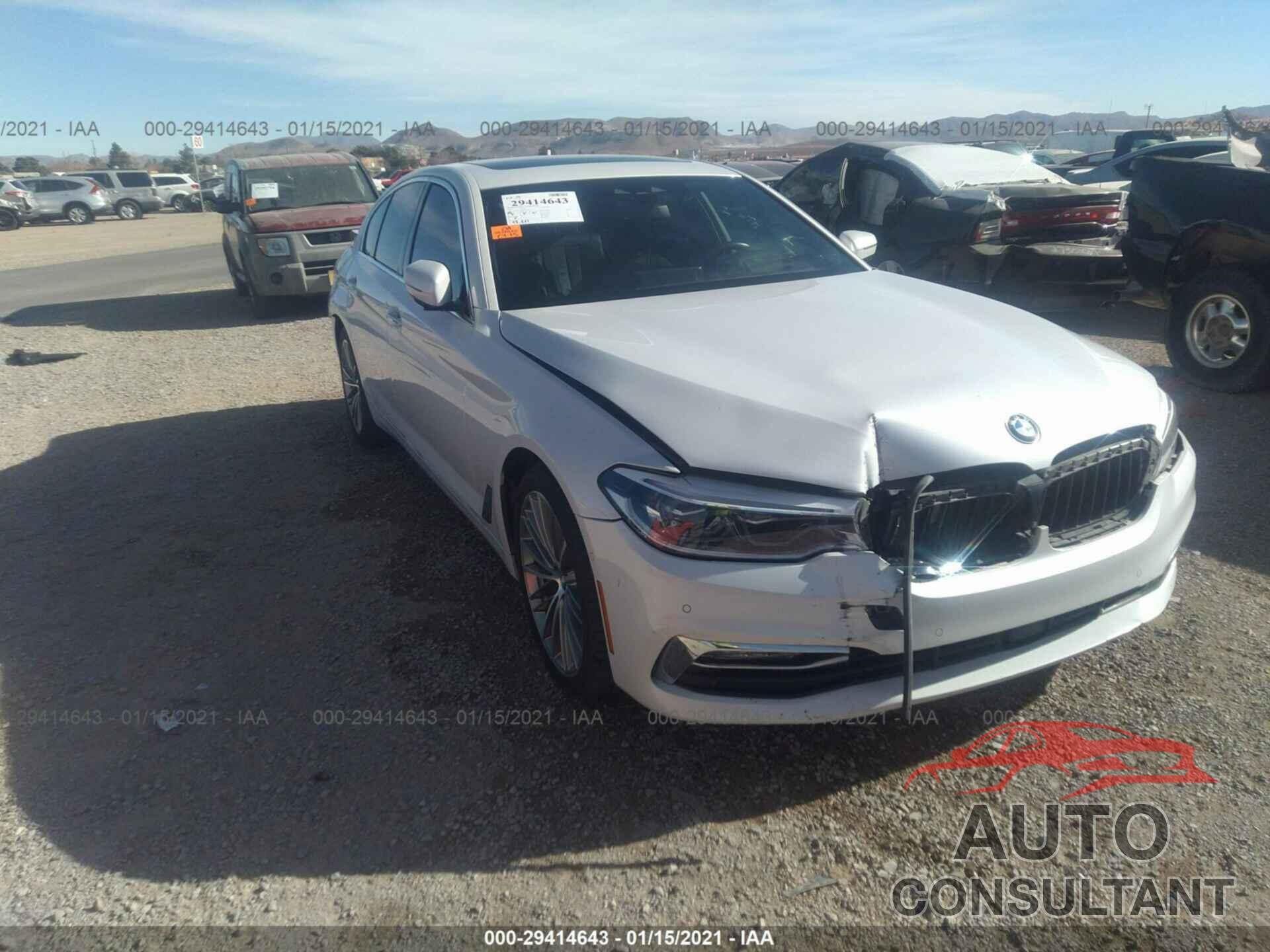 BMW 5 SERIES 2017 - WBAJE7C38HG887268