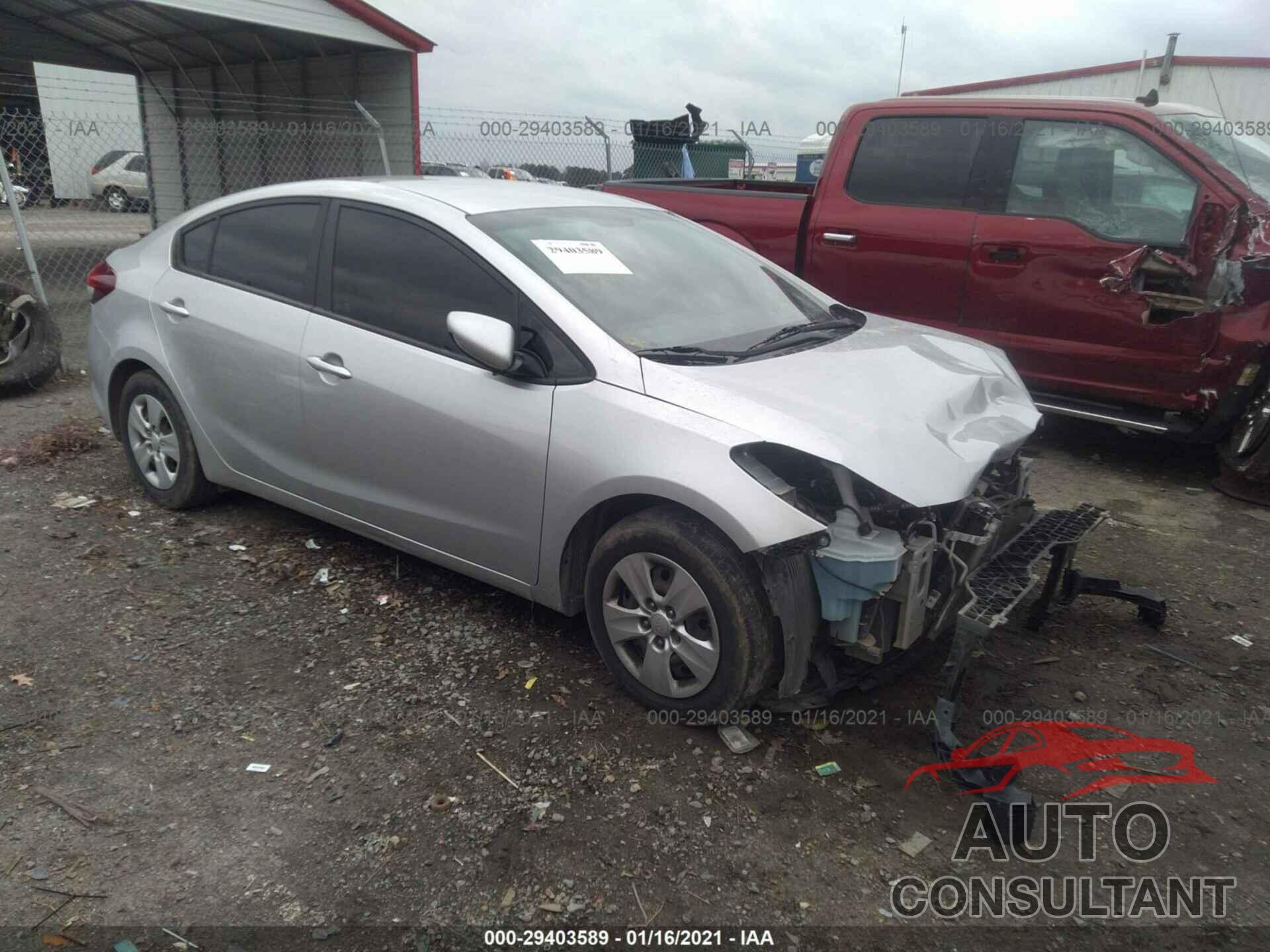 KIA FORTE 2017 - 3KPFL4A75HE014841