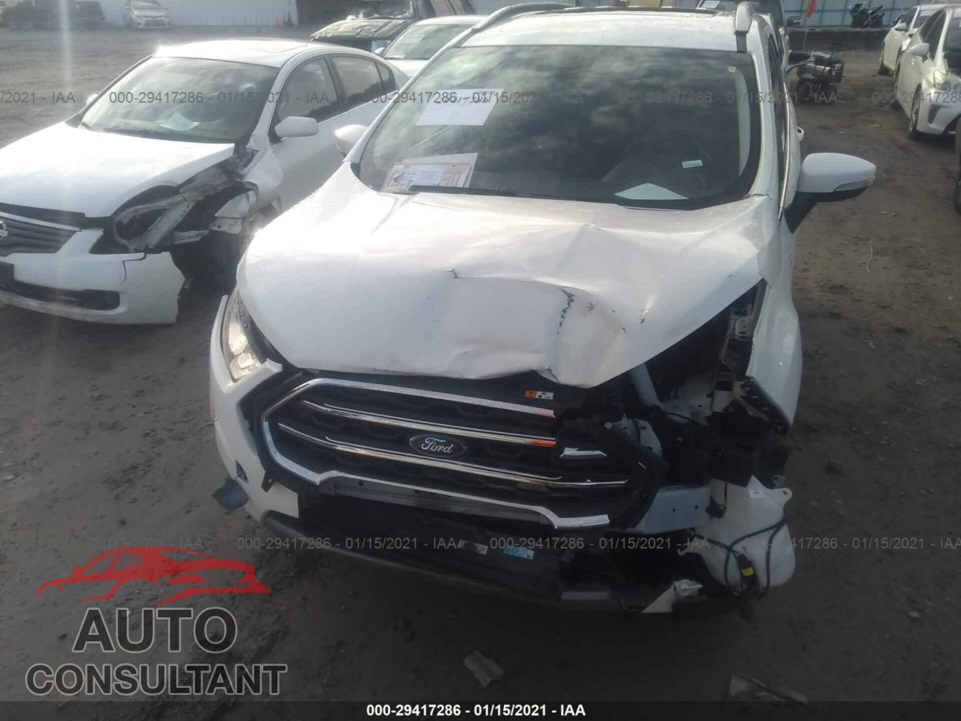 FORD ECOSPORT 2020 - MAJ6S3KL9LC329754