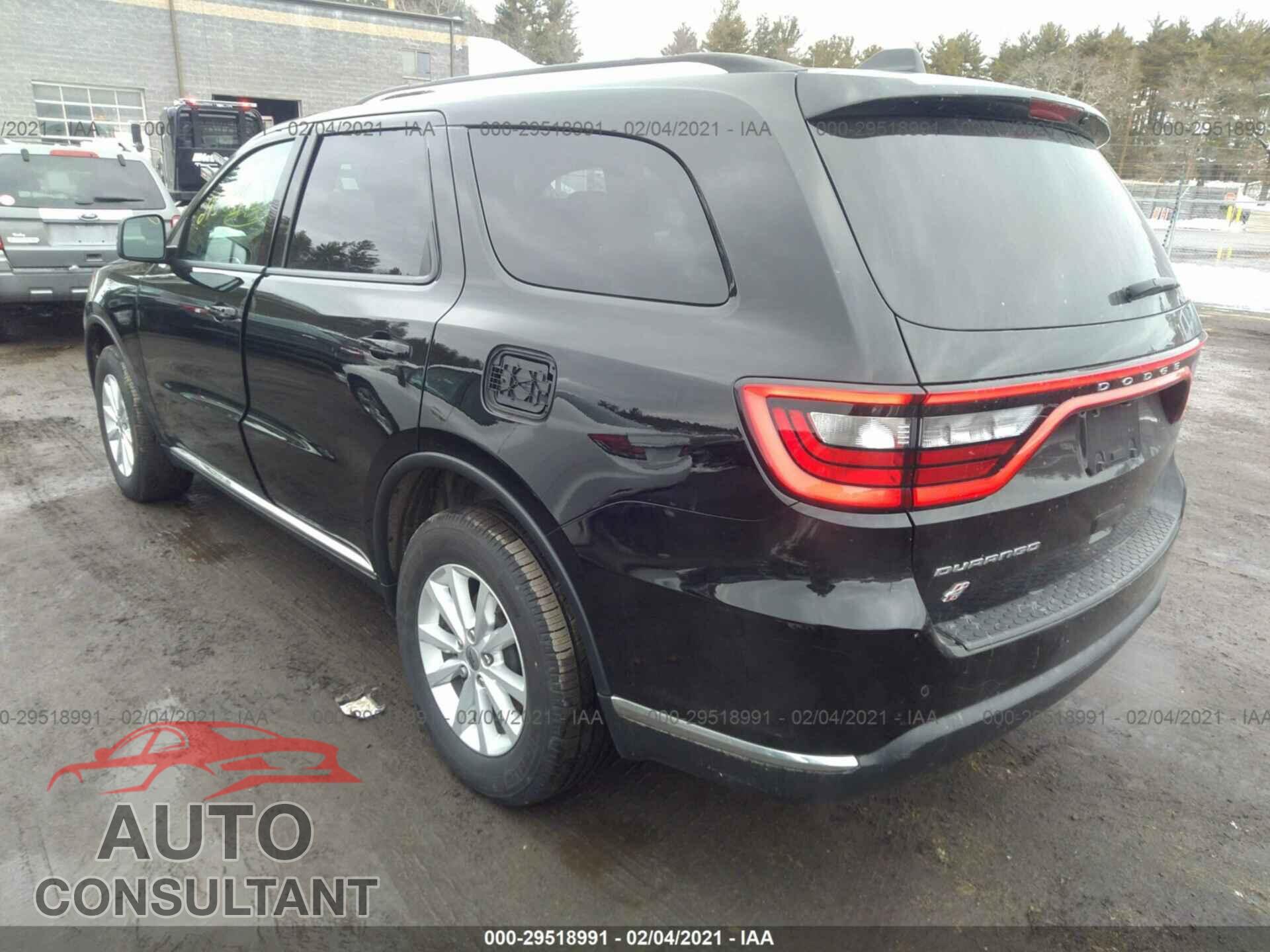 DODGE DURANGO 2019 - 1C4RDJAG5KC848566