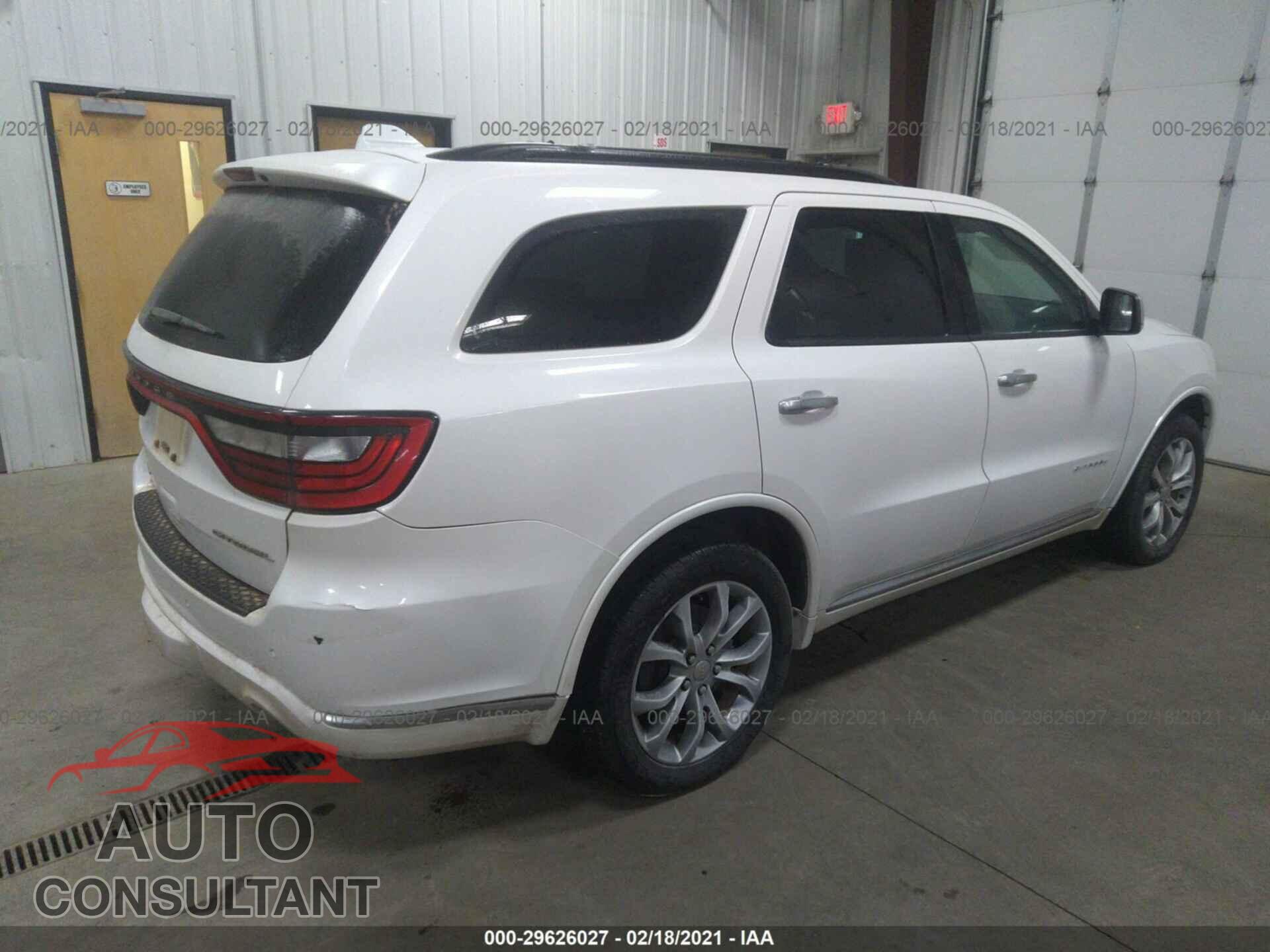 DODGE DURANGO 2017 - 1C4RDJEG3HC923994