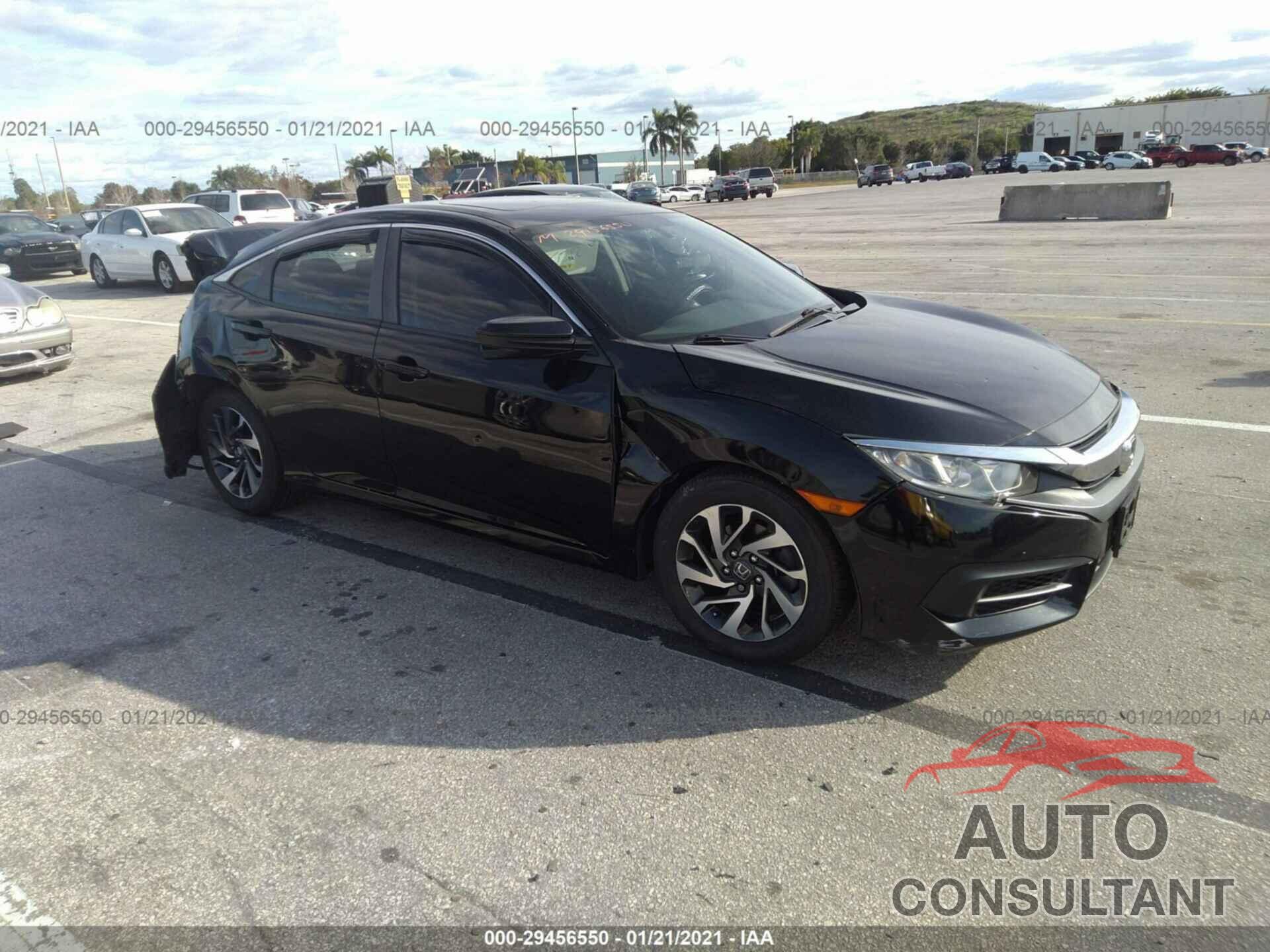 HONDA CIVIC SEDAN 2016 - 19XFC2F73GE217979